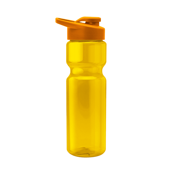 Blazer 28oz Transparent Bike Bottle w/Drink-thru Lid 2581