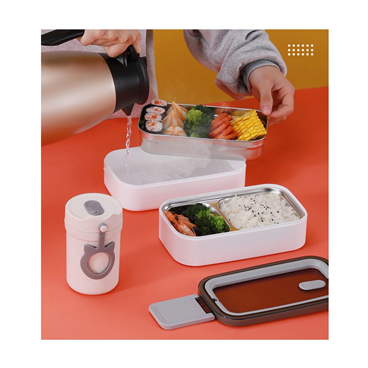 304 Stainless Steel Lunch Box 4