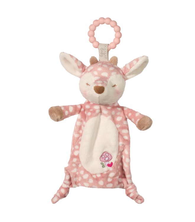 Farrah Pink Fawn Lil' Teether 1