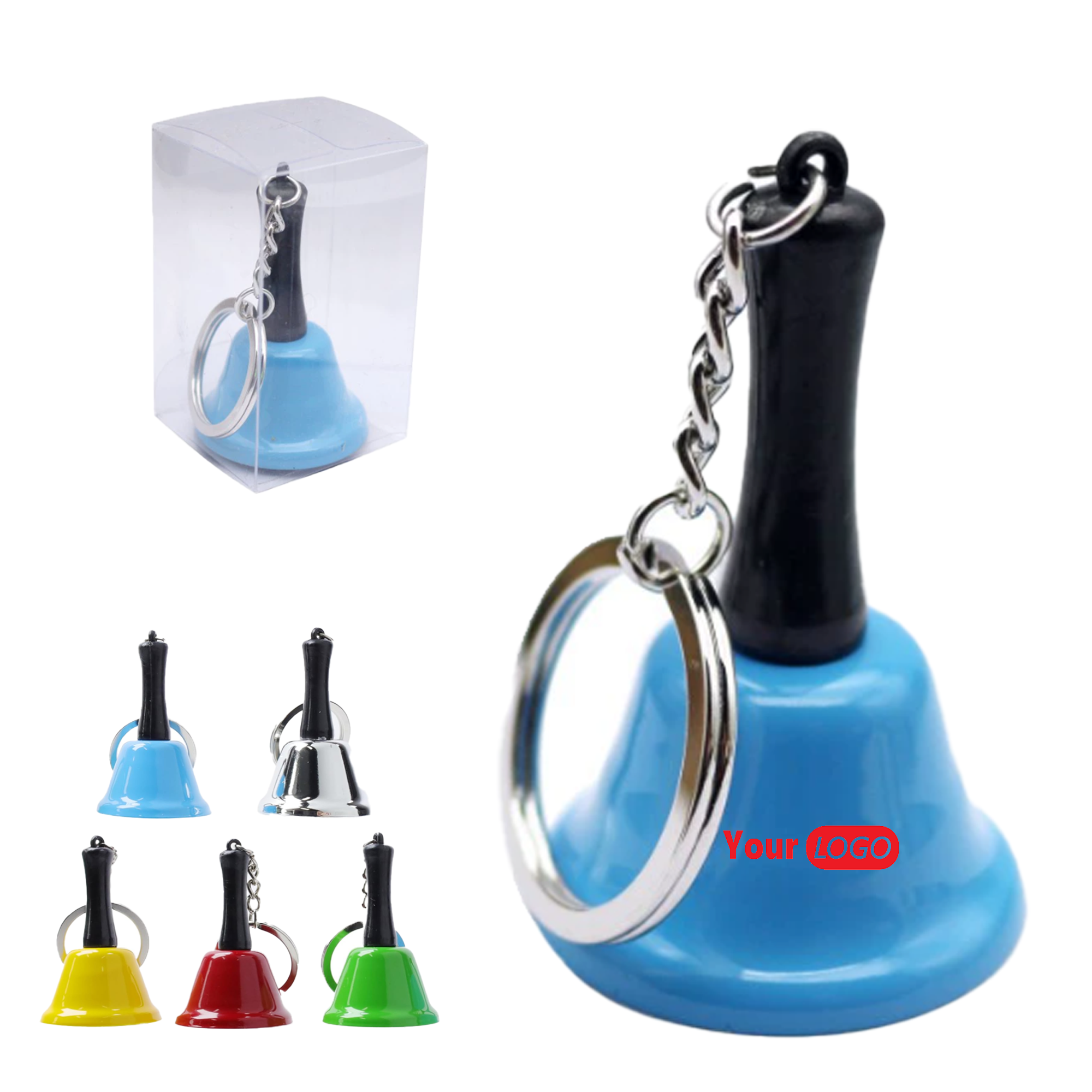Hand-Crank Bell Mini Keychain 1