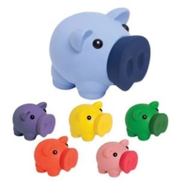 PVC Large Nose Piggy Bank 9