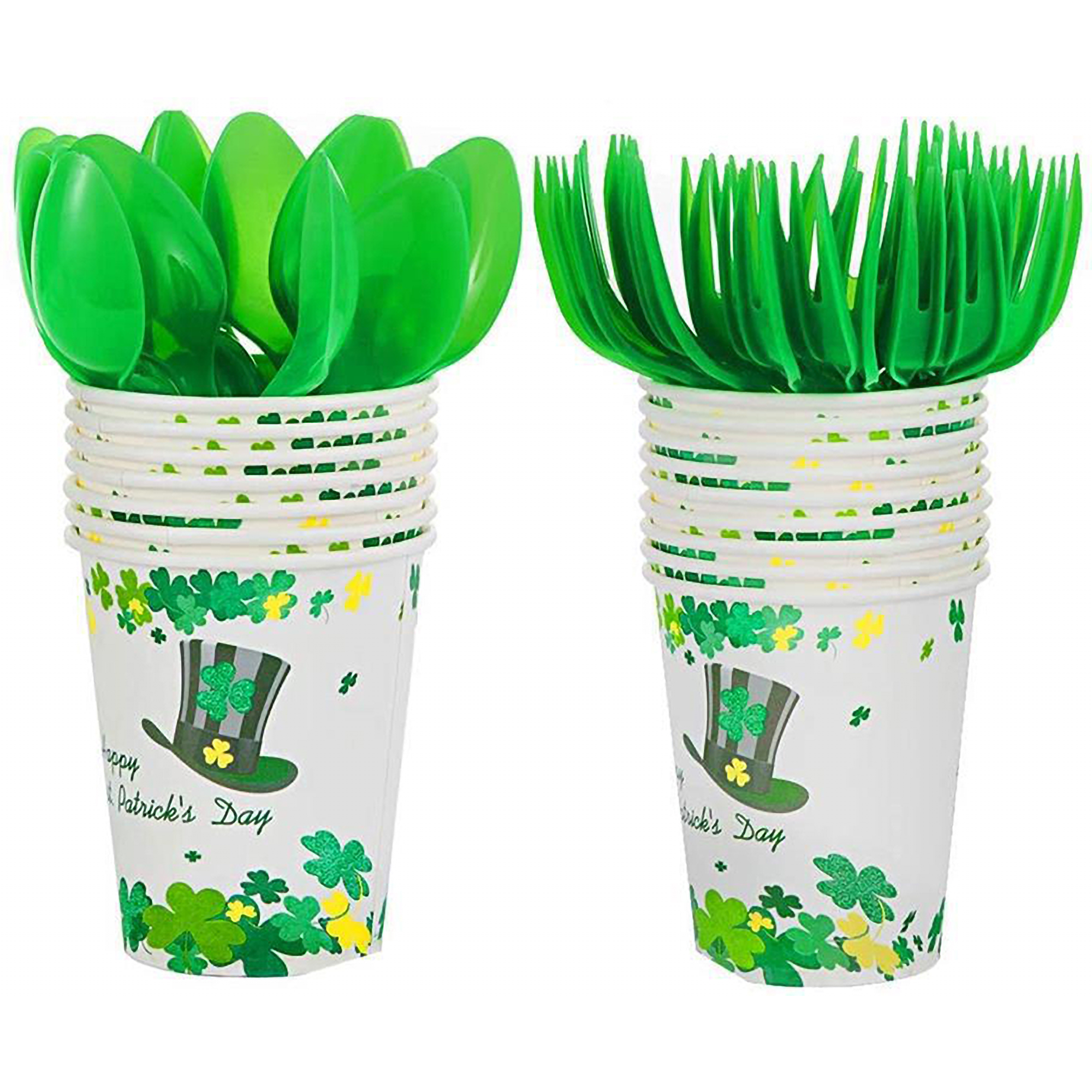 Customizable St. Patrick9-Piece Tableware Set Party Supplies 4