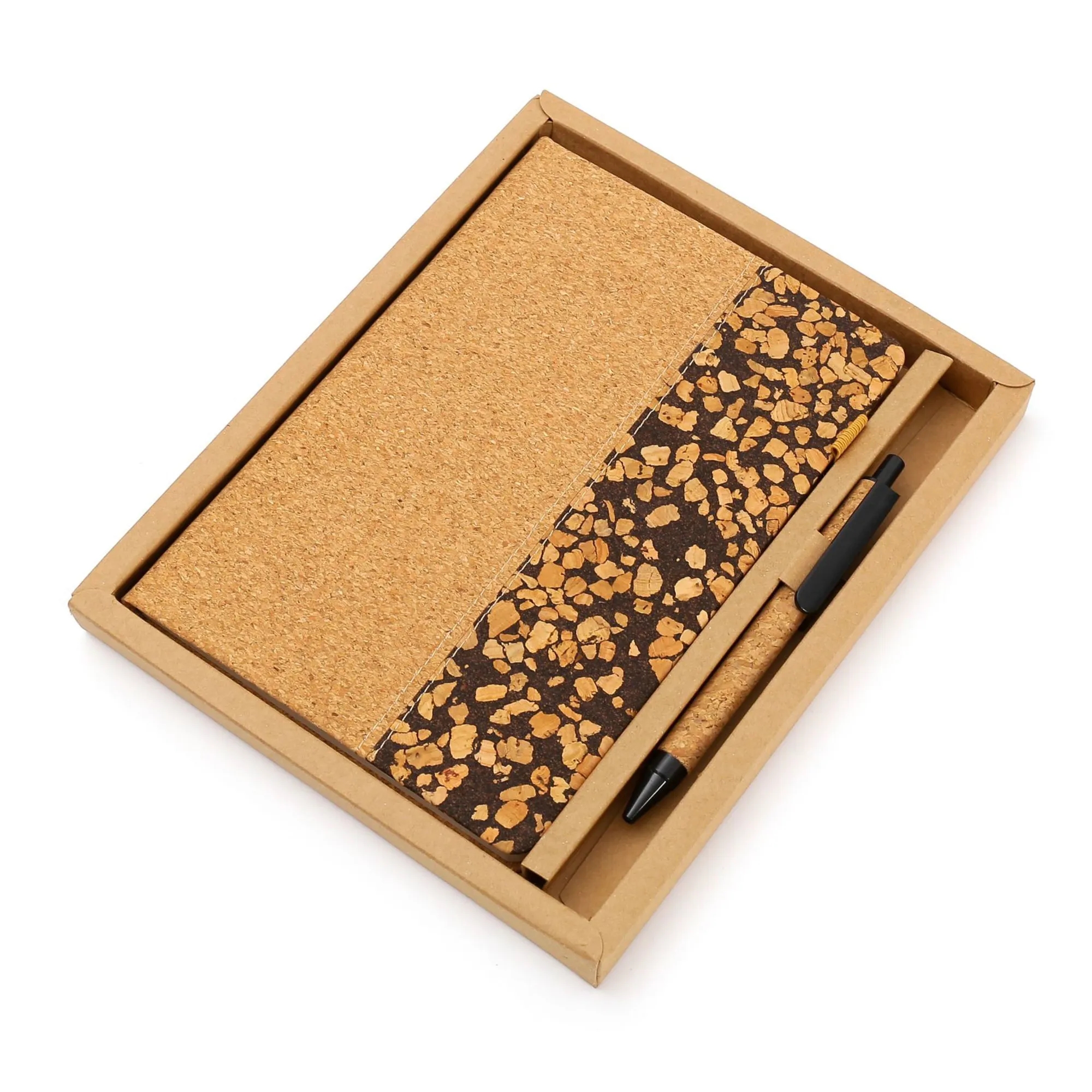 A5 Cork Wheat Straw Notebook 20