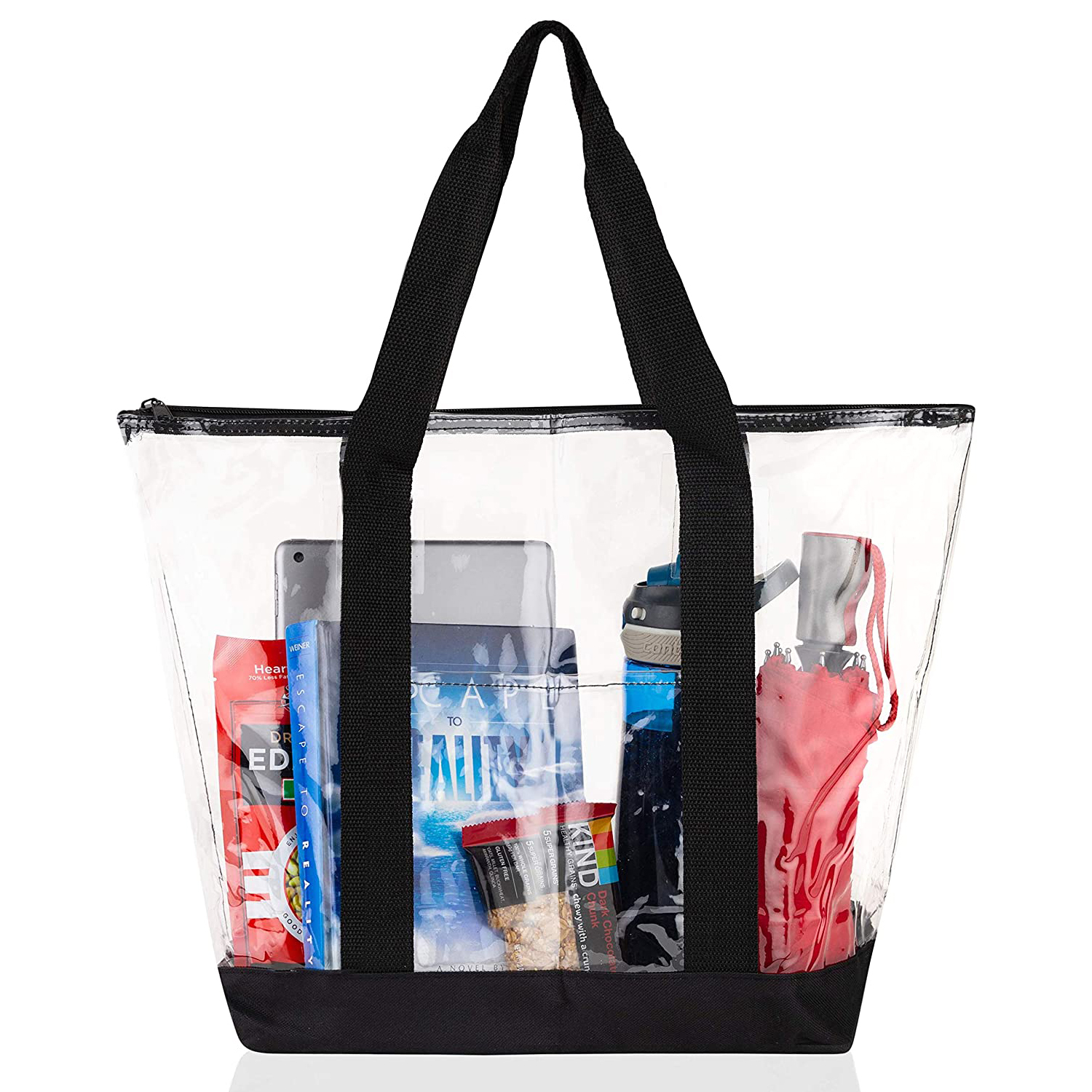 ClearView DailyMate XL Heavy-Duty Clear Tote 6