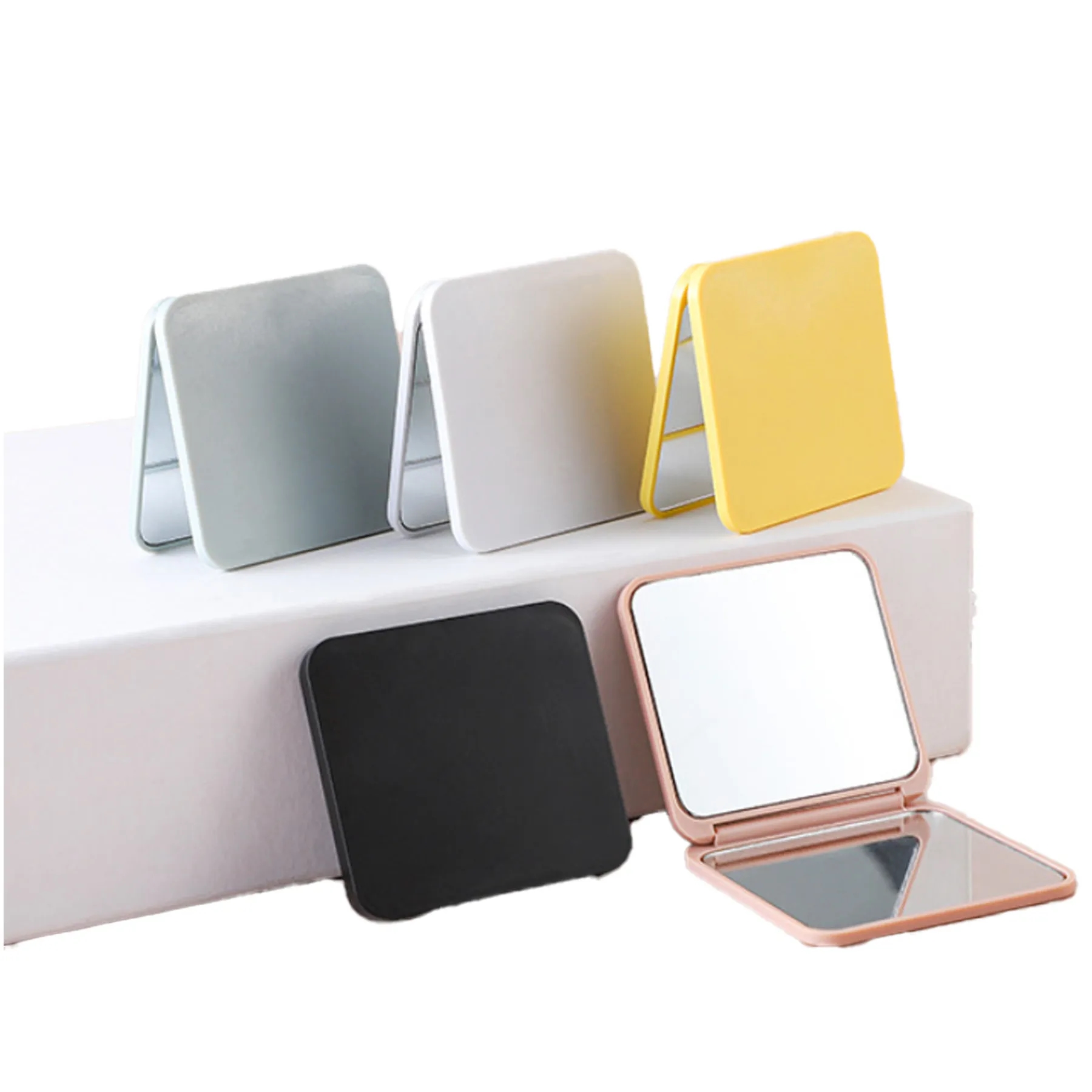 Plastic Foldable Travel Fashion Cosmetic Mirror 2