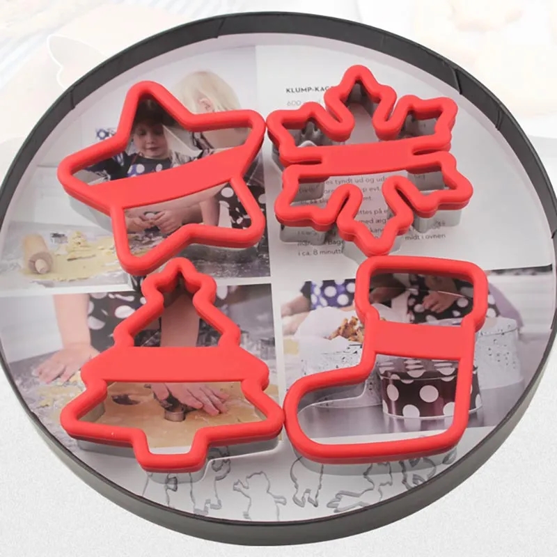 2PCS Chritsmas Cookie Cutters Set 5