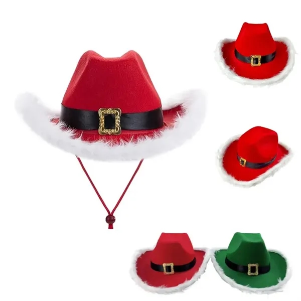 Christmas Cowboy Hat 2