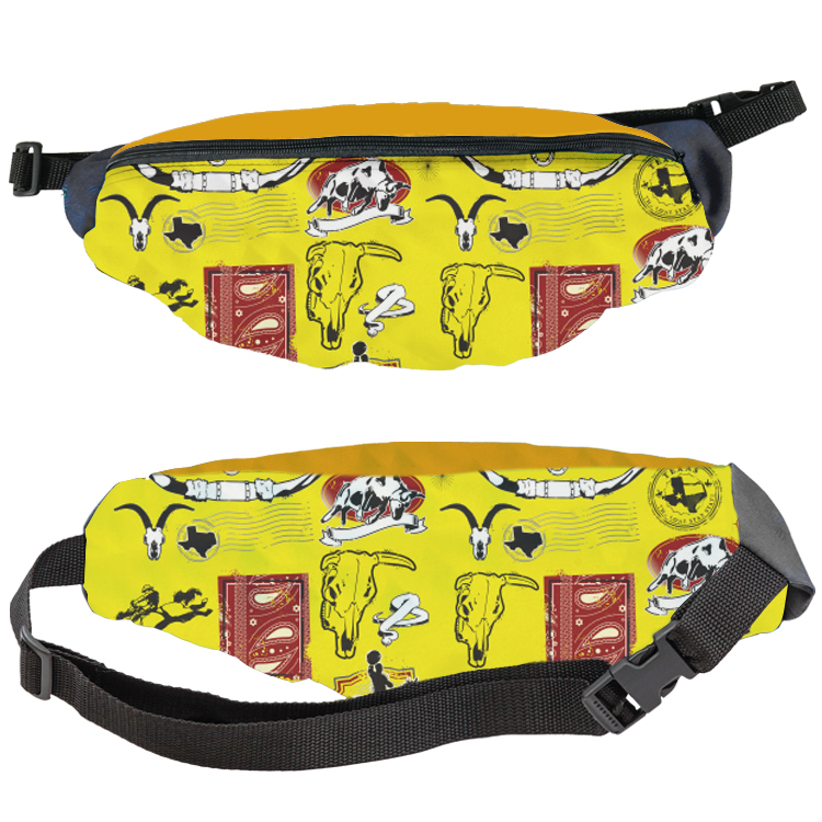 Wide Full Color Front And Back Fanny Pack 1