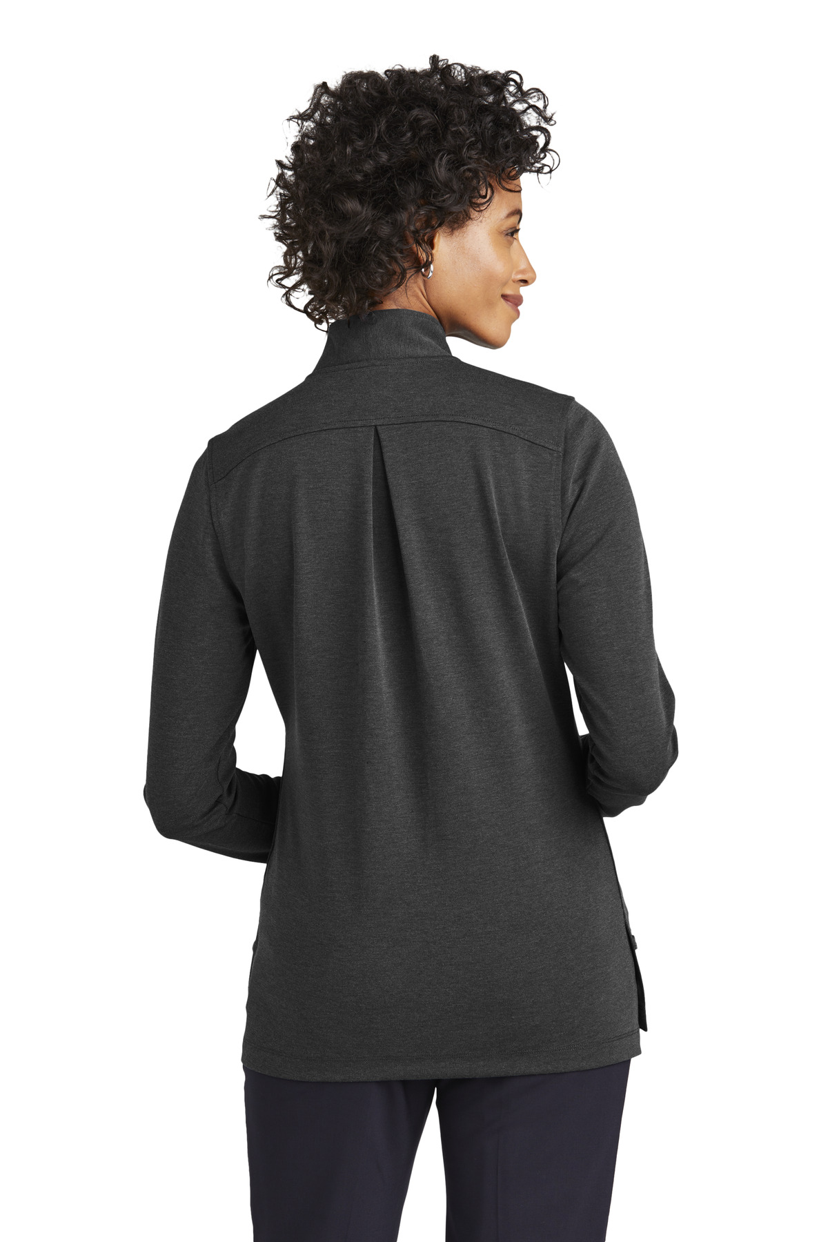 Brooks Brothers Women's Mid-Layer Stretch 1/2-Button BB18203 2