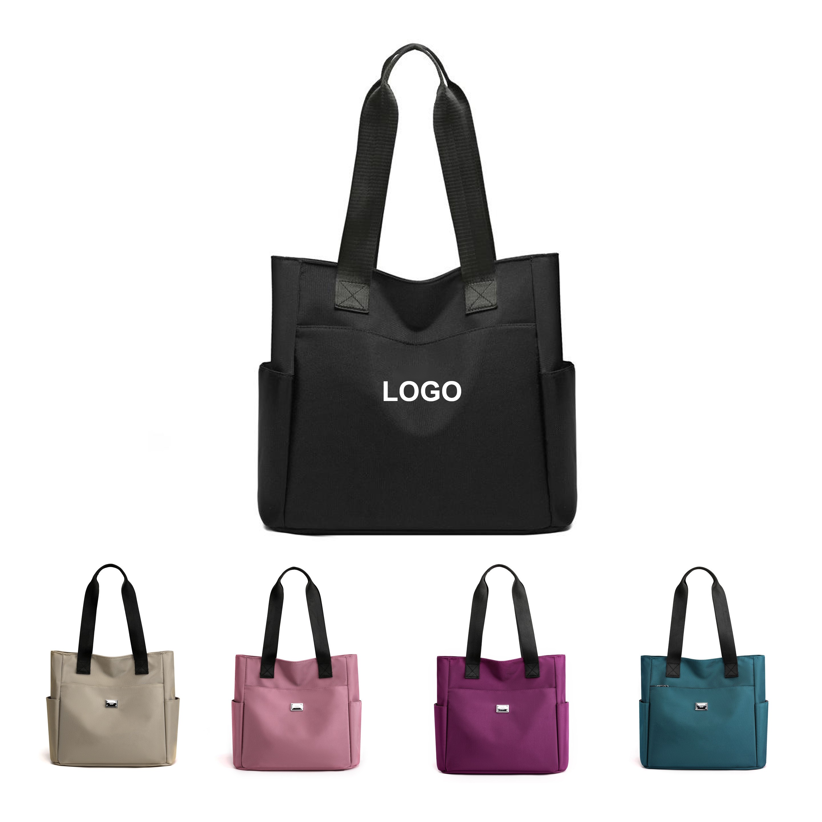 Nylon Shoulder Bag (Direct Import) 2