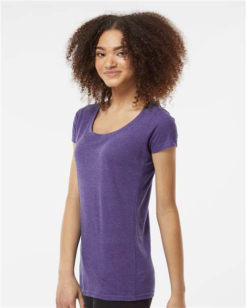 Women's Poly-Rich Scoop Neck T-Shirt - 243 35