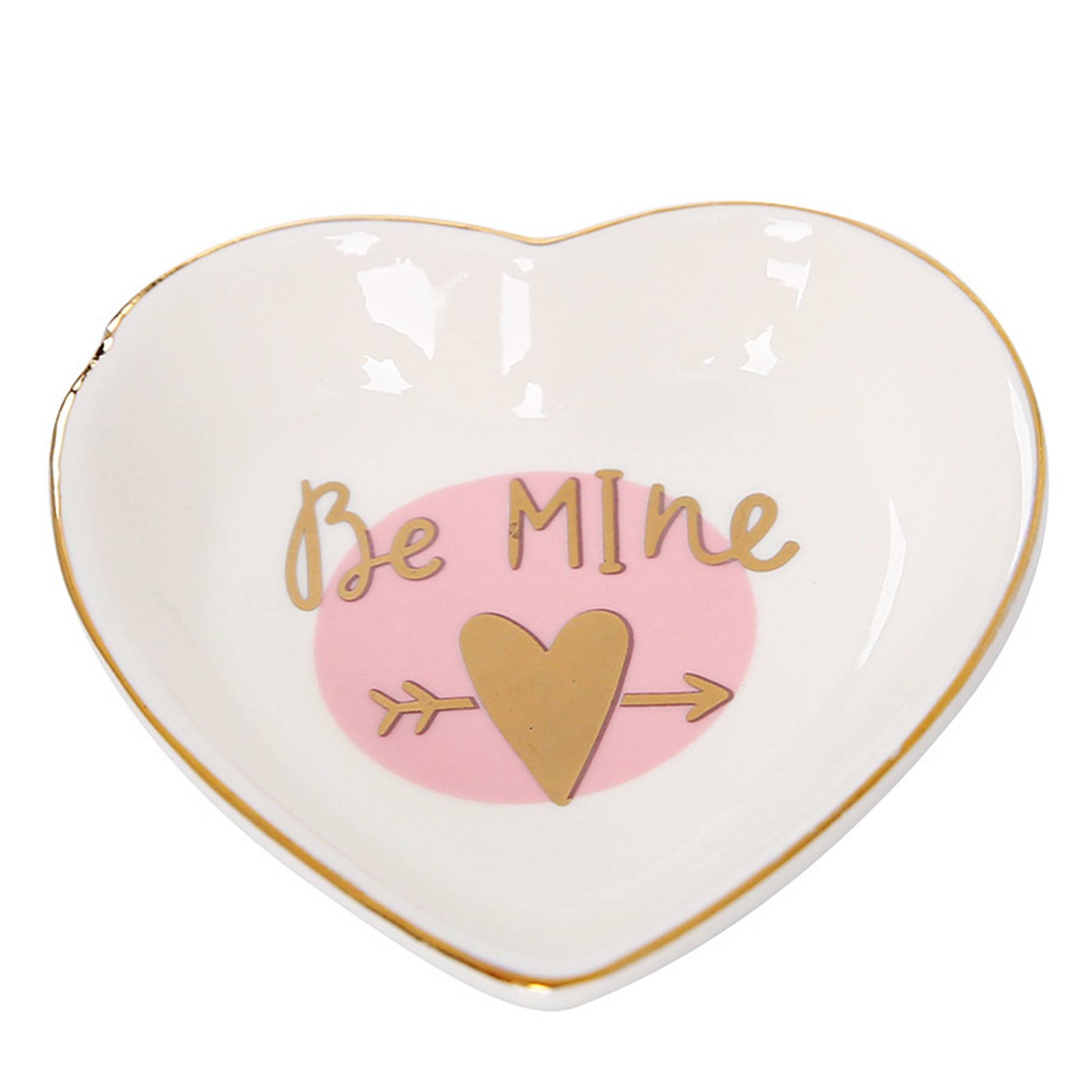Ceramic jewelry storage ring tray 2