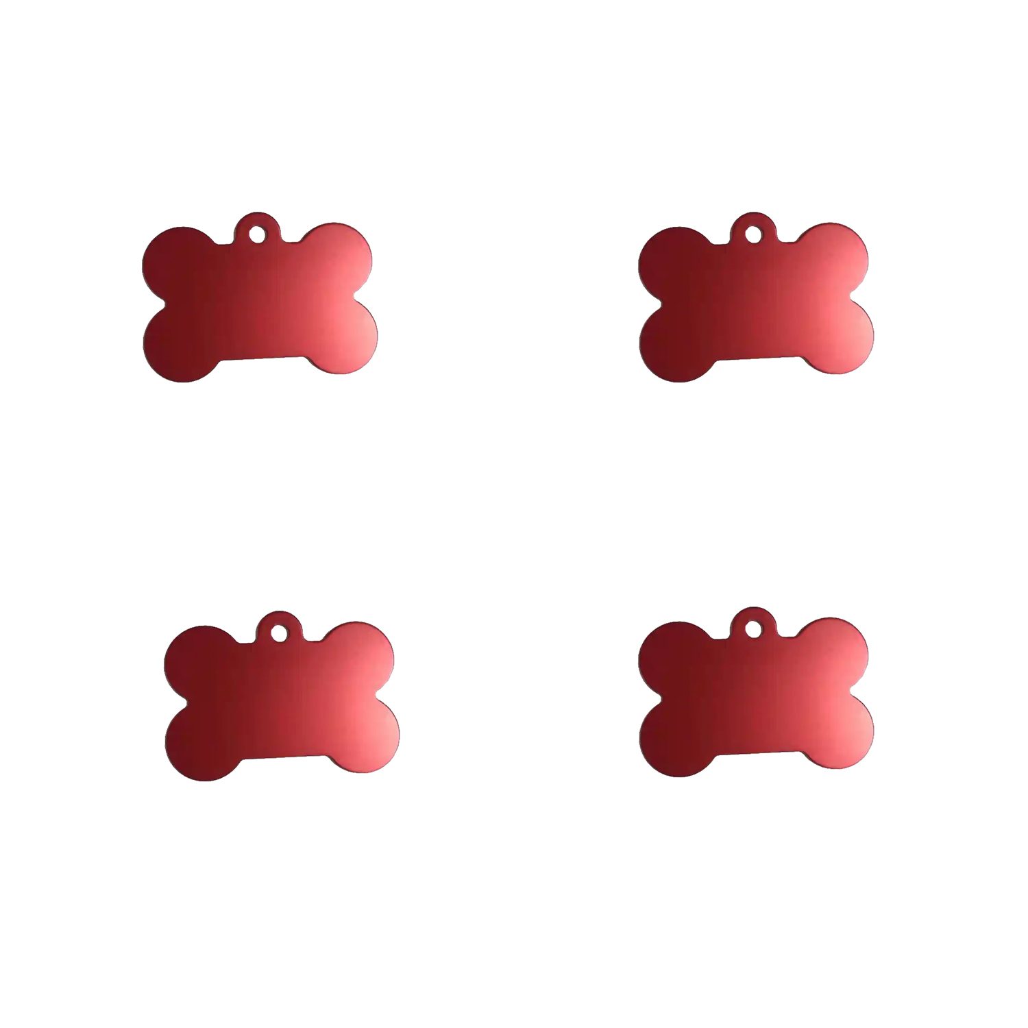 Bone Shape Aluminum Pet Tag 8