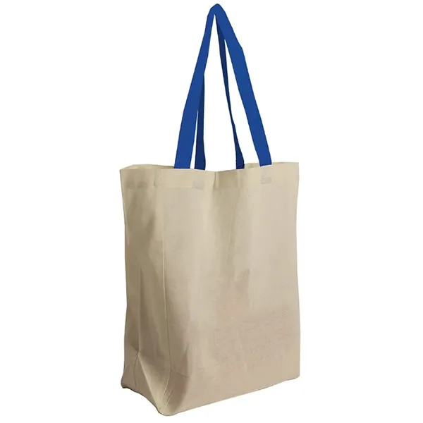 Brunch Cotton Grocery Tote Bag -10x14x5 6