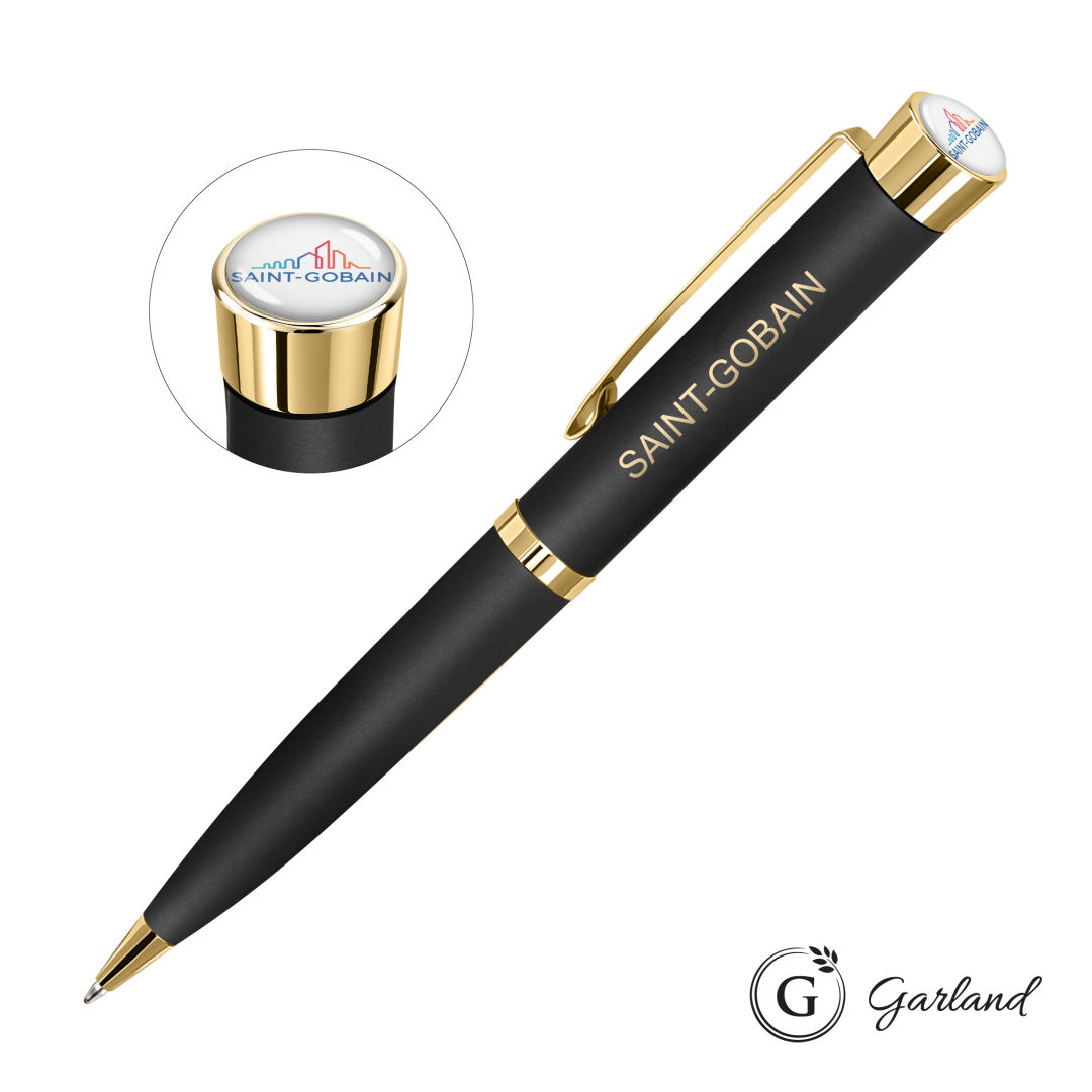 Garland® Executive Custom Color Ballpoint Twist Pen - Gold 5
