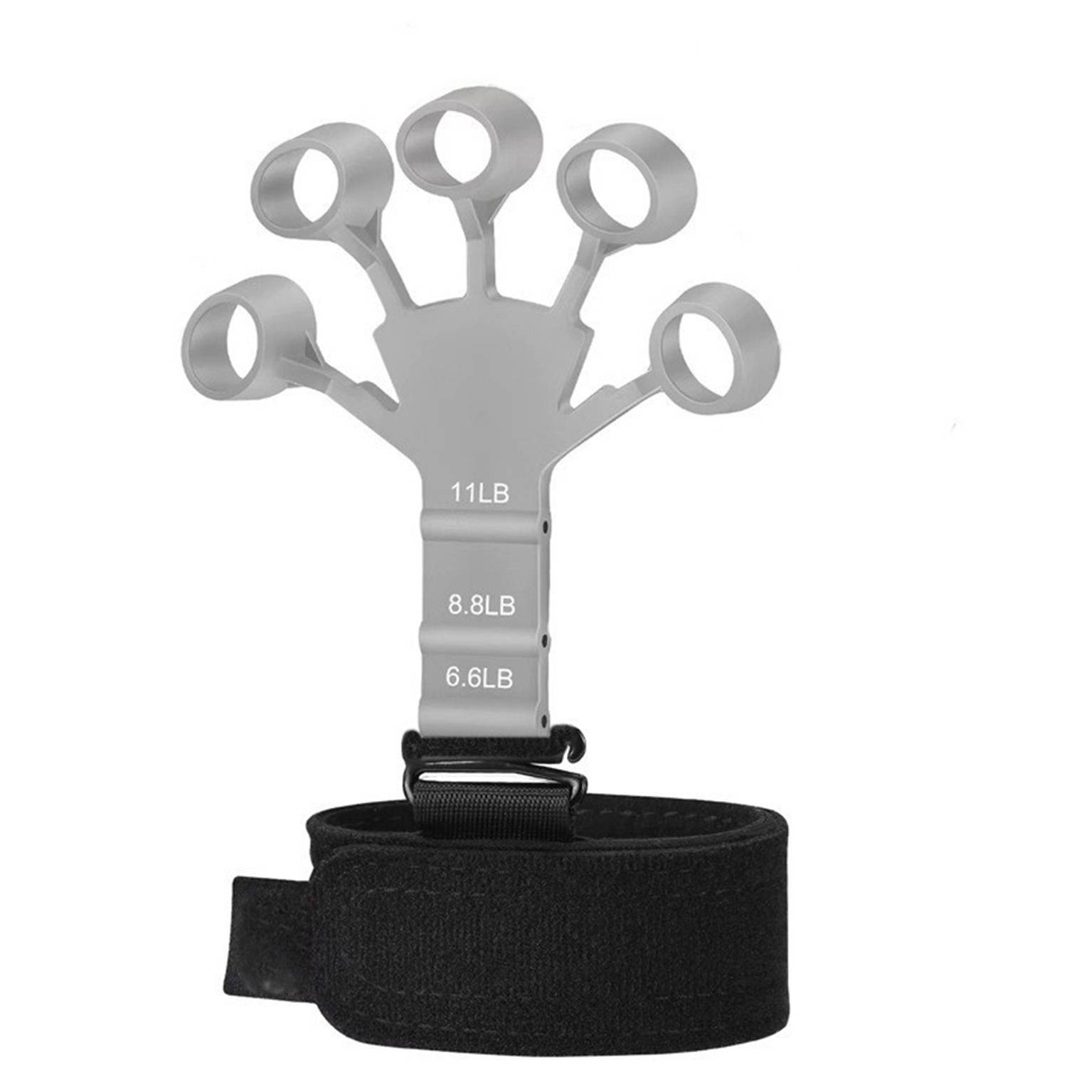 Silicone 5 Finger Grip Strength Trainer 2
