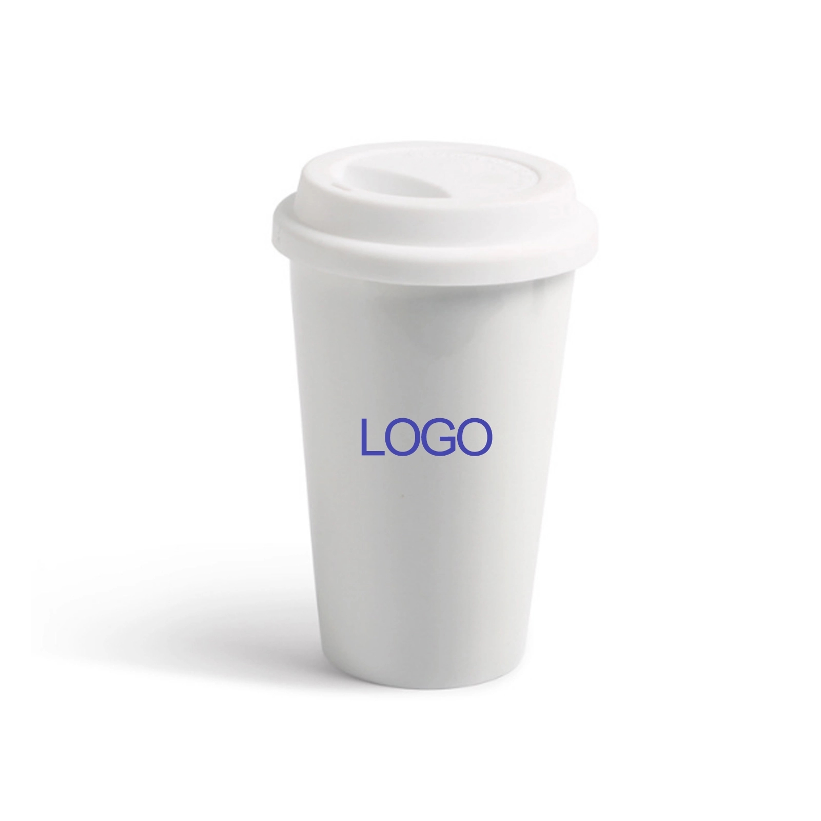 12 oz double layer ceramic coffee cup 3