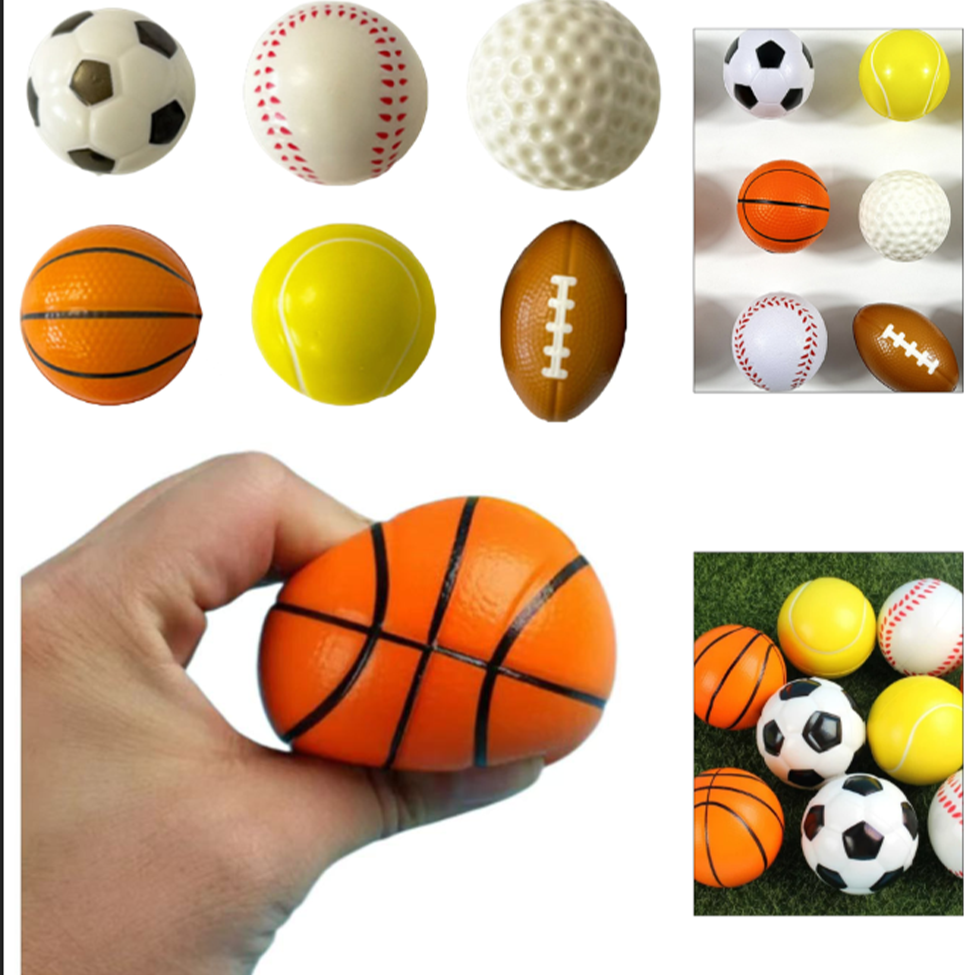 PU Soccer Ball Stress Ball 3