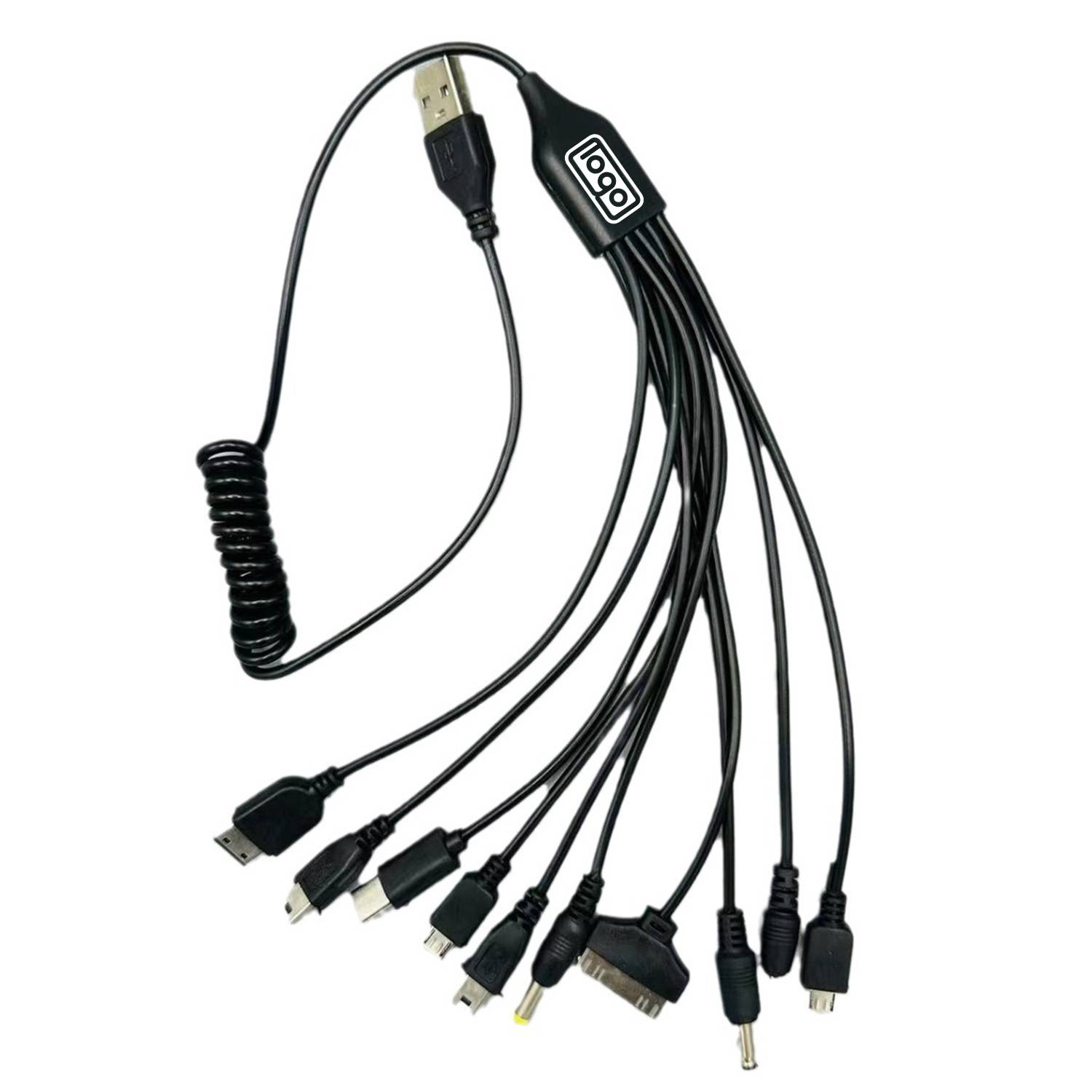 Retractable multiple- functional 10 IN 1 Charge Cable 8