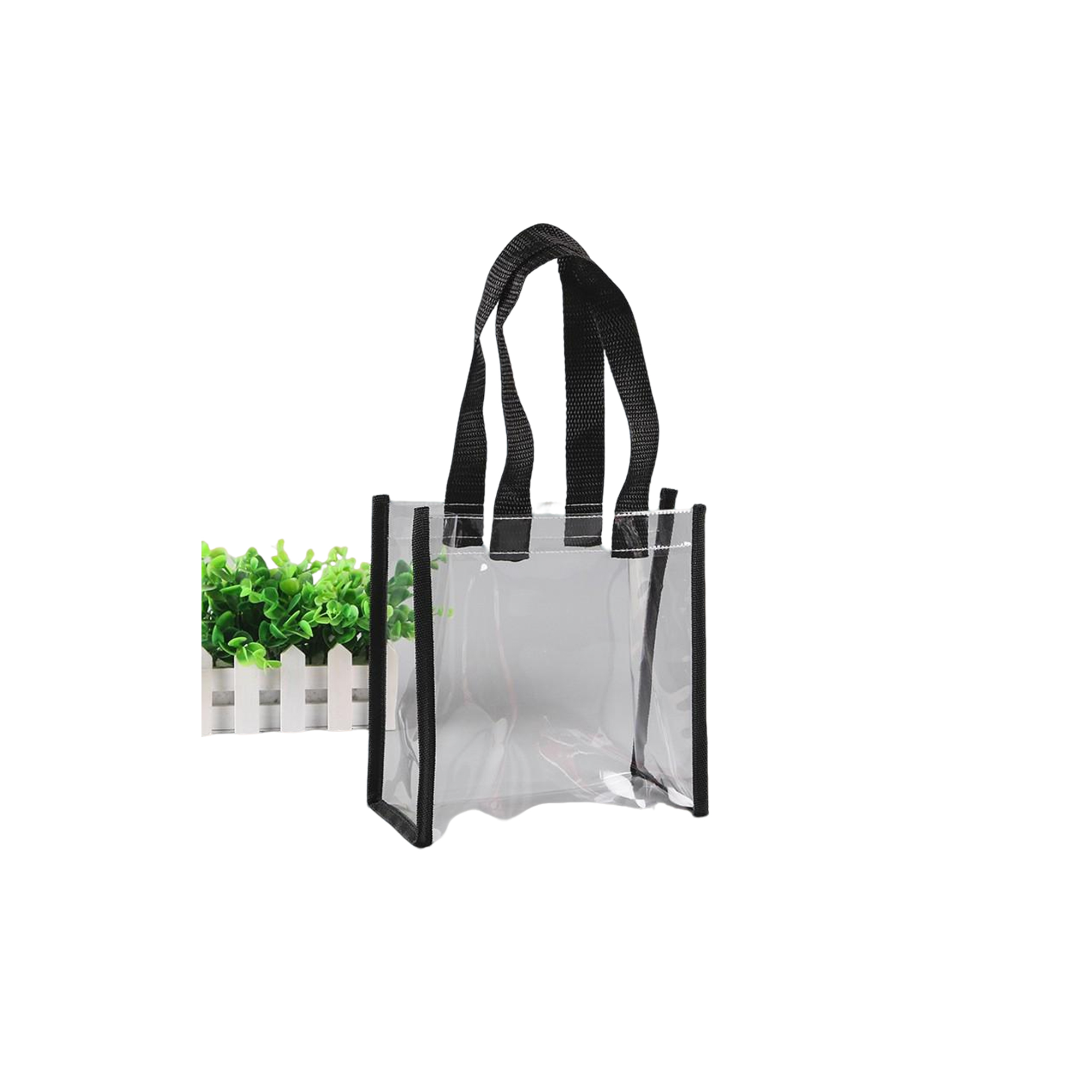 Clear Stadium Tote Bag With Handles 24