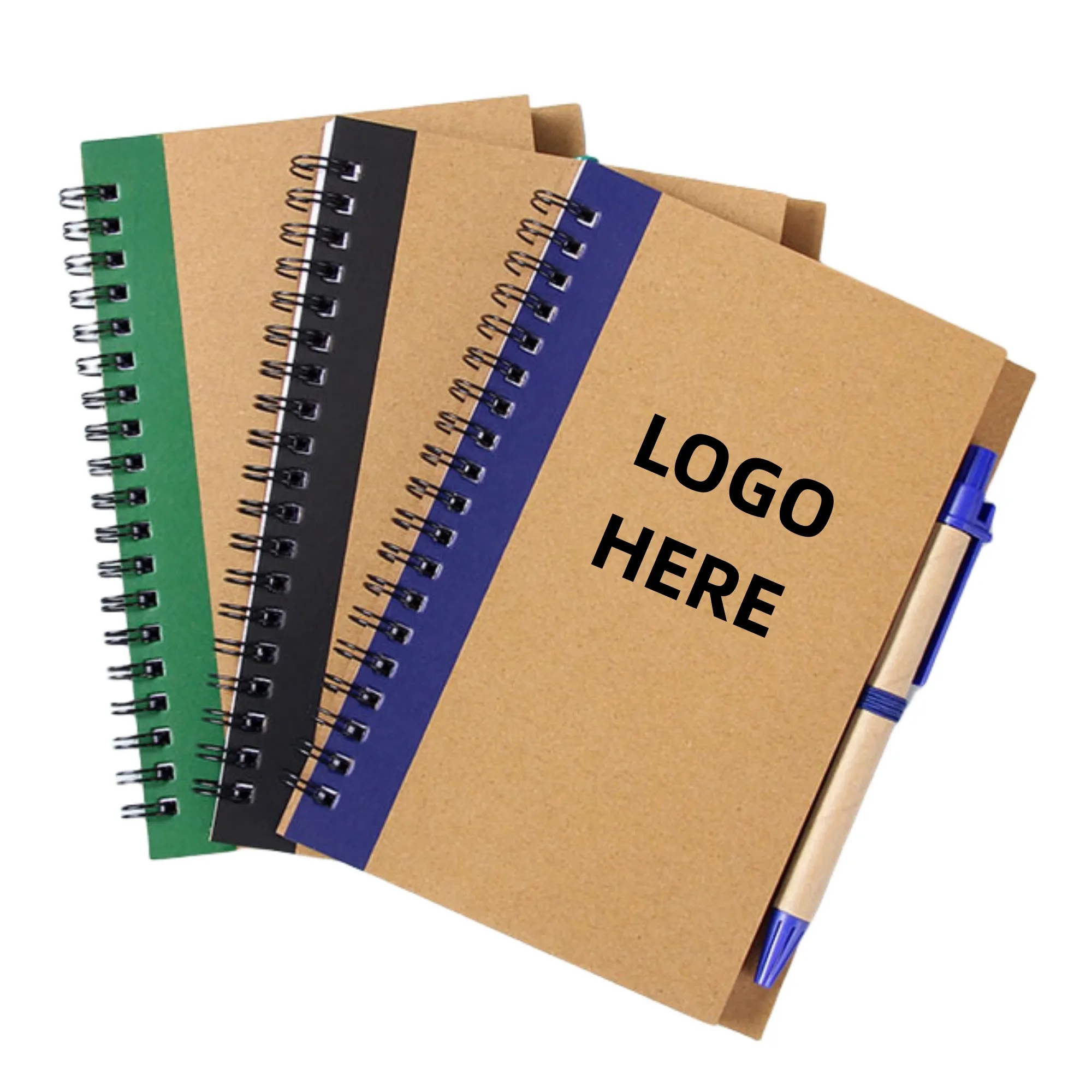Spiral Journal Notebook With Pen 4