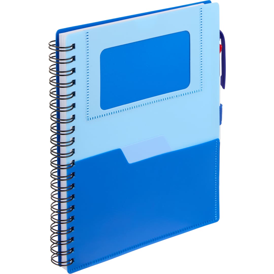 5” x 7” FSC® Recycled Stash Spiral Notebook 30