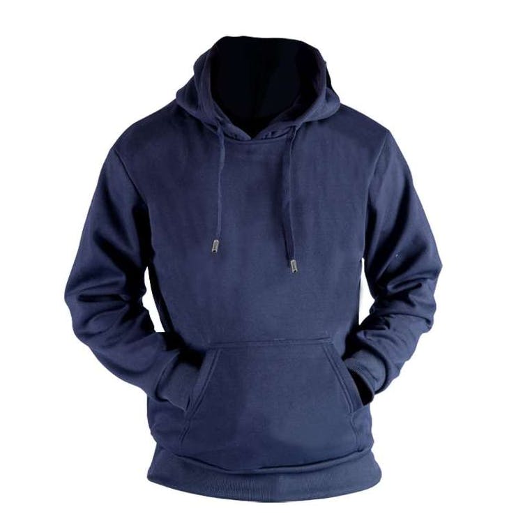 Fleece Pullover Hoodies - Size 2XL Navy, custom hoodie or sweatshirt with logo imprint 1