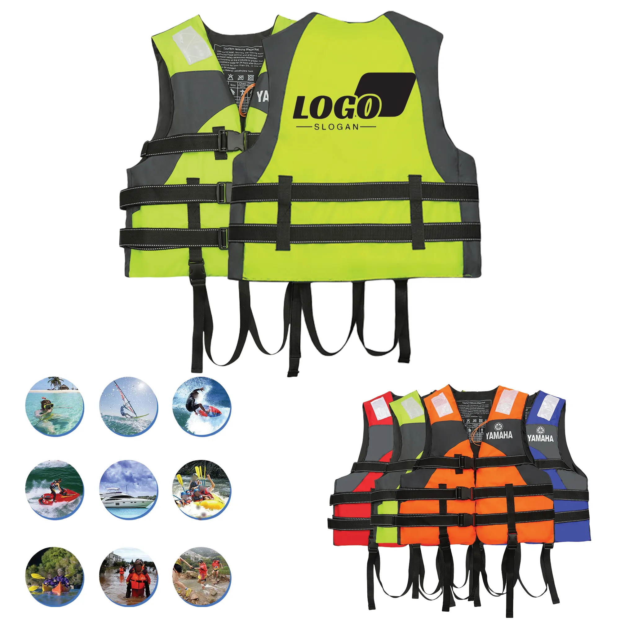 Inflatable Snorkel Life Jacket