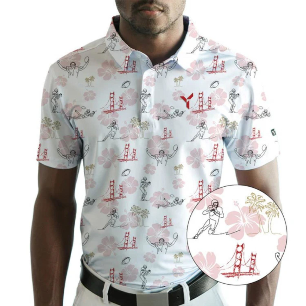 YATTA Golf® - San Francisco men's Moisture Wicking Golf Polo Shirt