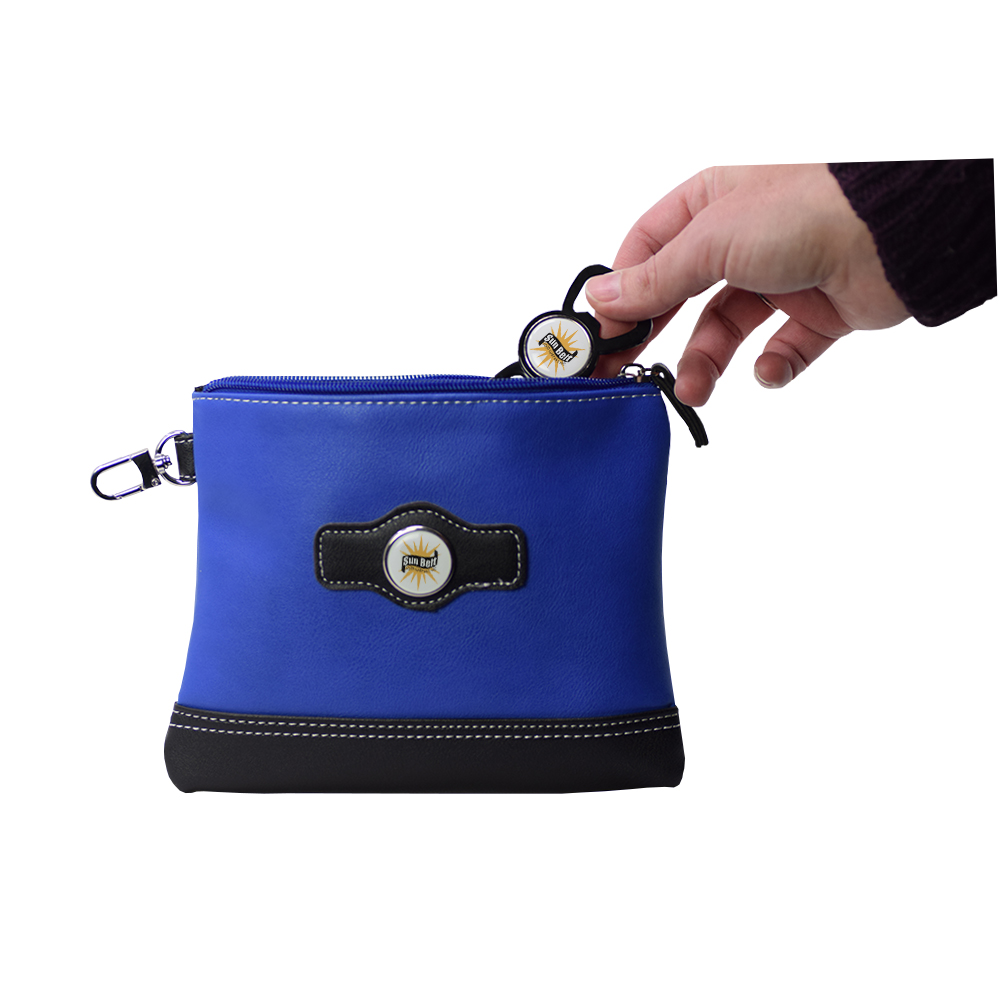 Leatherette Zippered Valuables Pouch 5