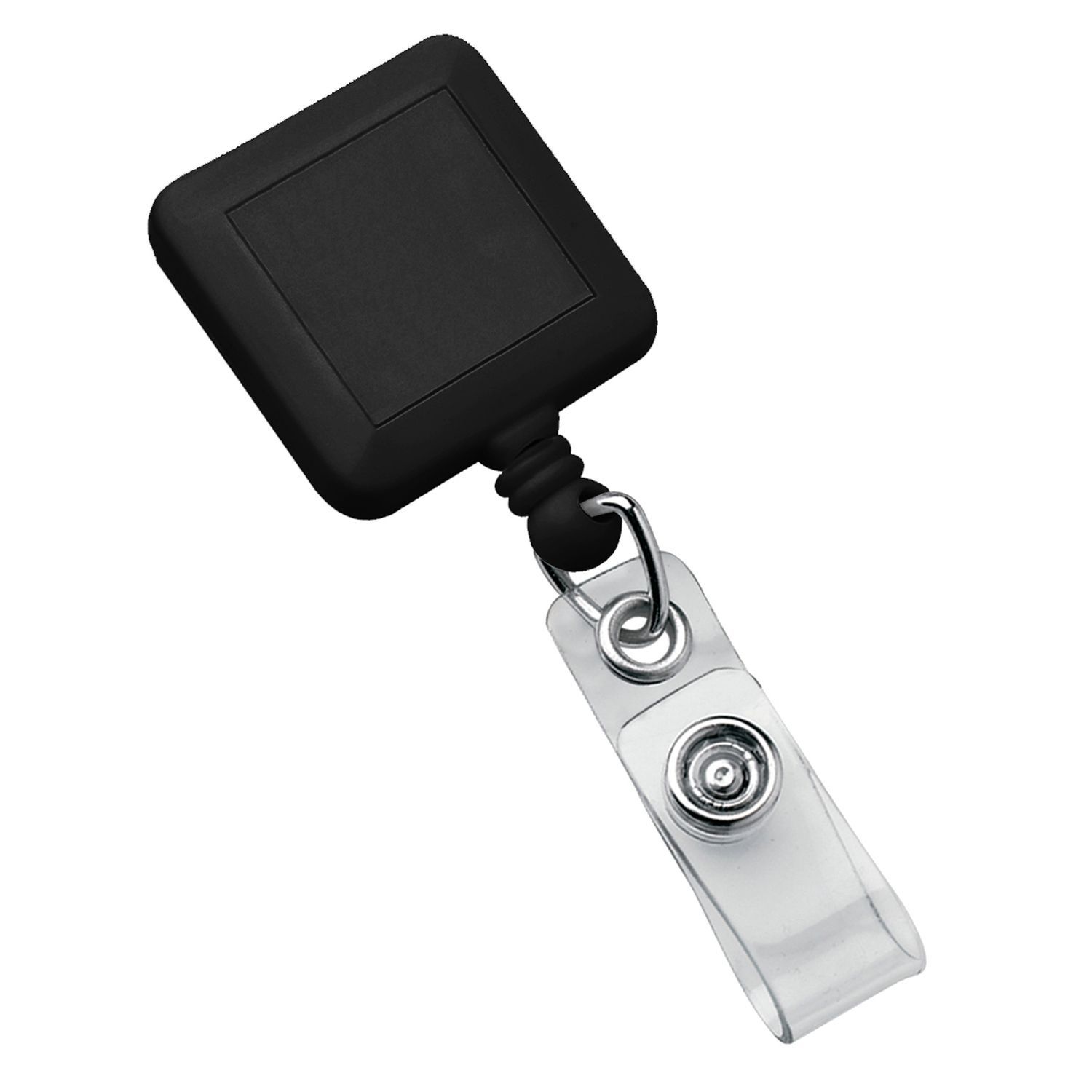 Square Retractable Badge Holder 1