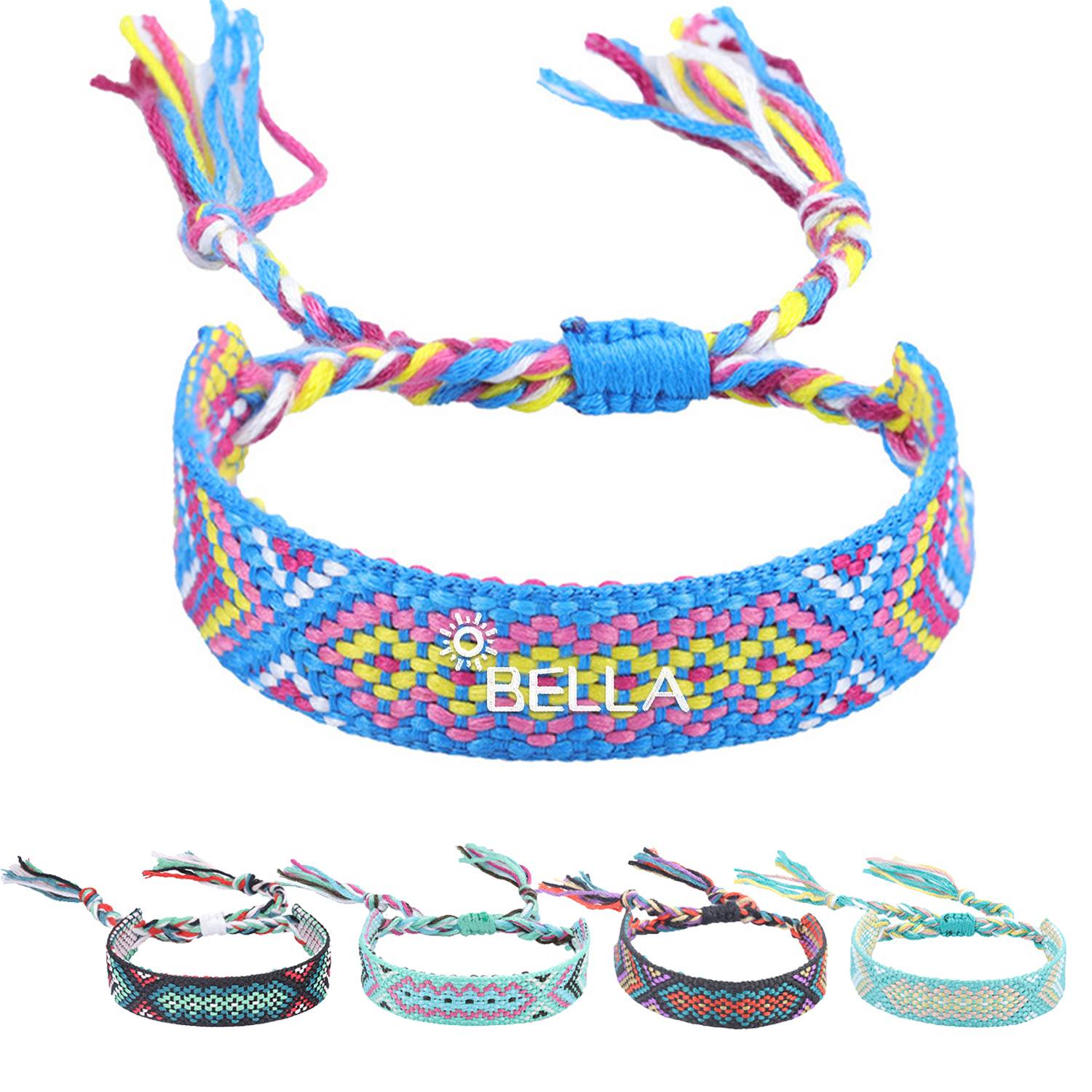 Oxford Colorful tassel braided bracelet