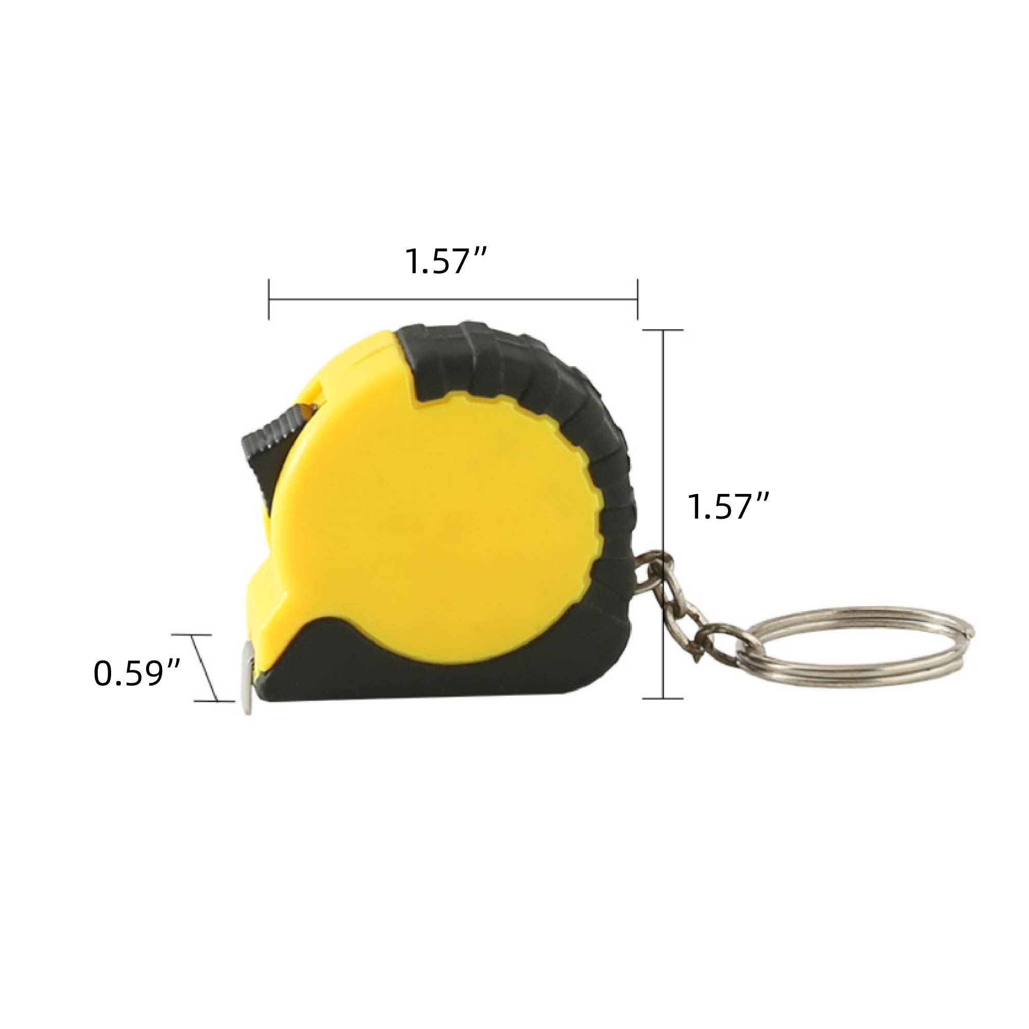 MOQ 10 pcs Keychain Measuring Tape 3