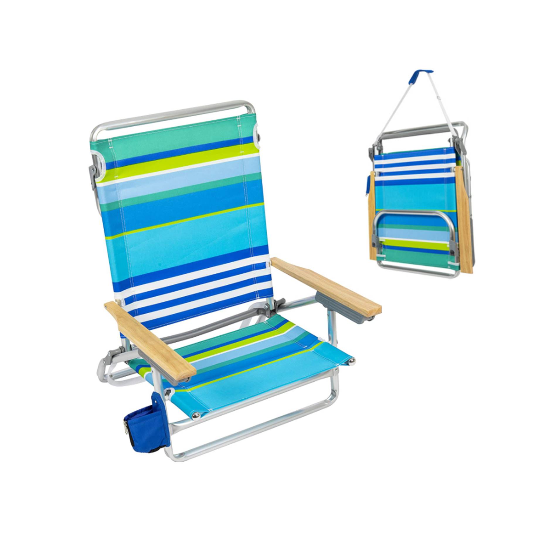 Outdoor Foldable Beach Camping Lounger 2