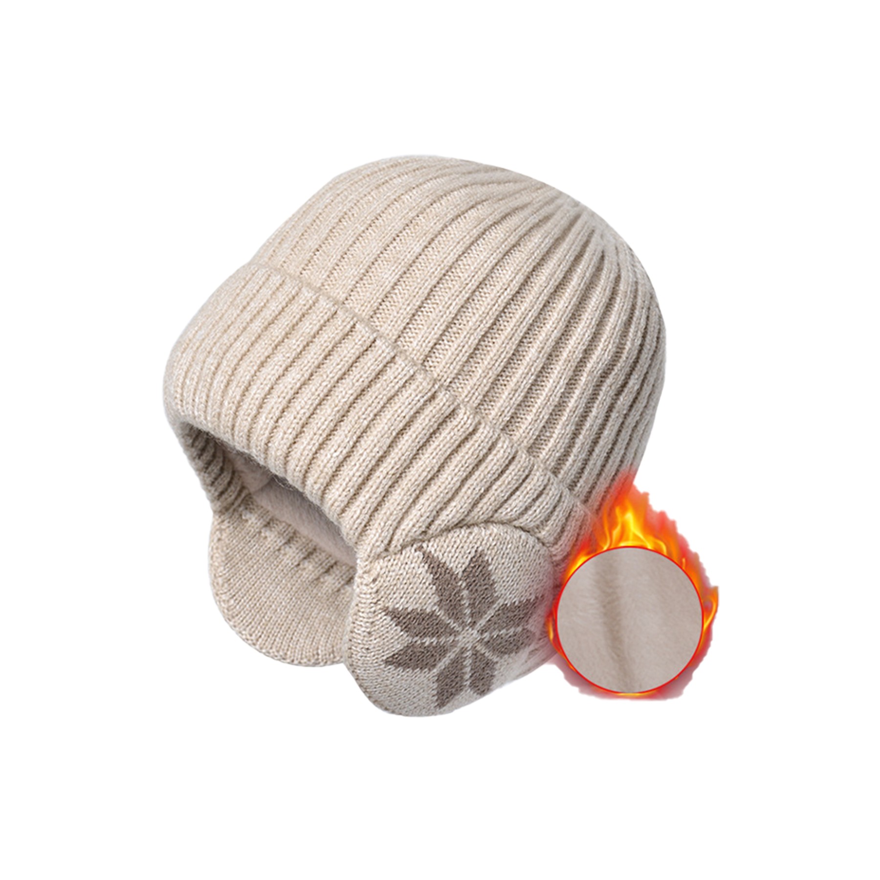 Earmuff Knitted Beanie 4