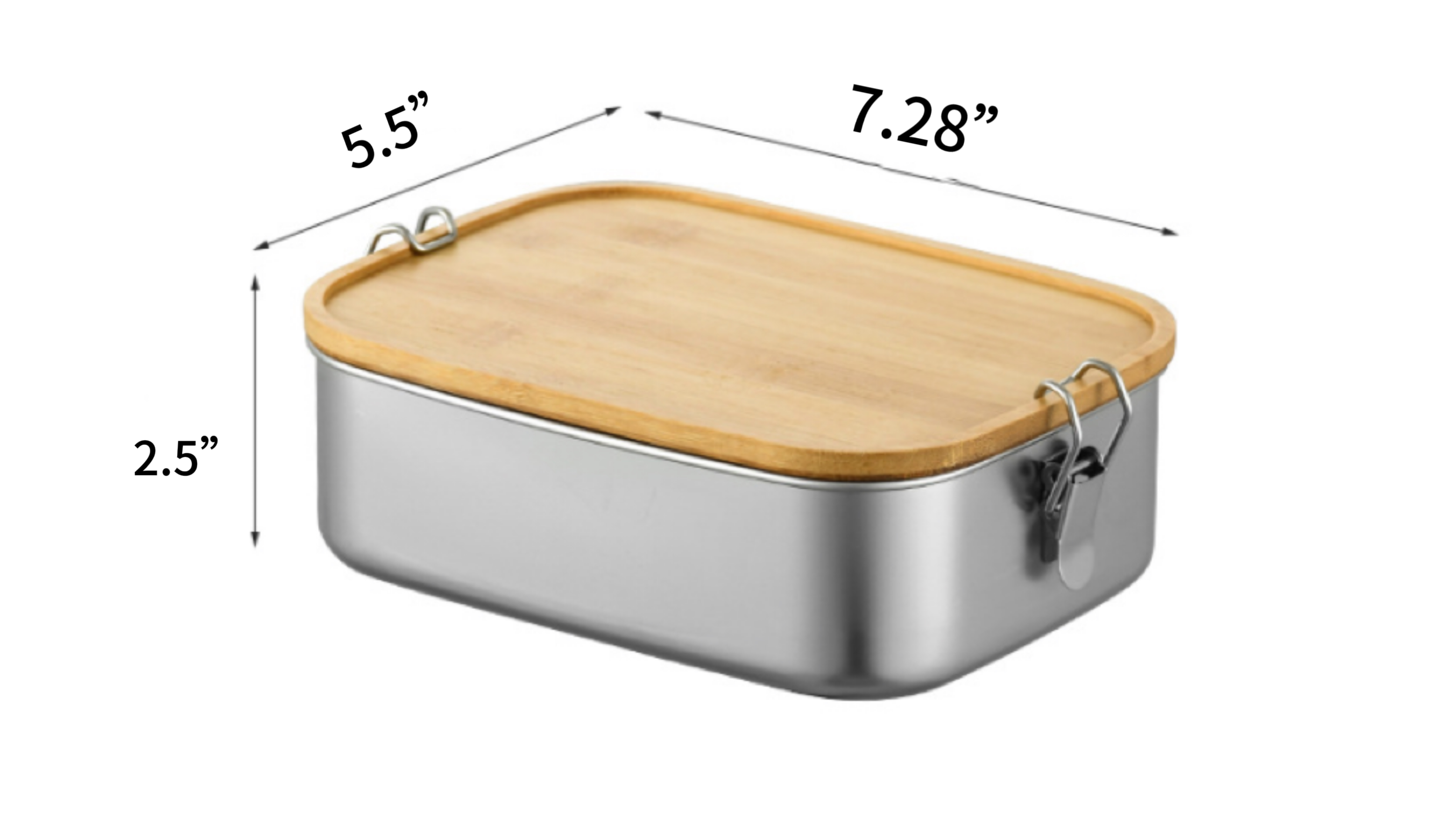 Stainless Steel Bento Box 1
