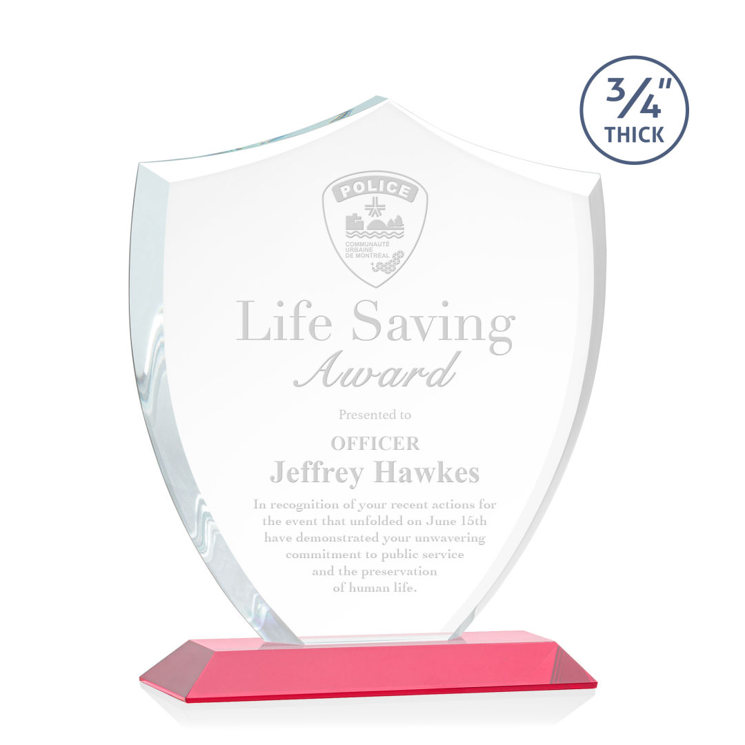 Scudo Shield Award - Red 12
