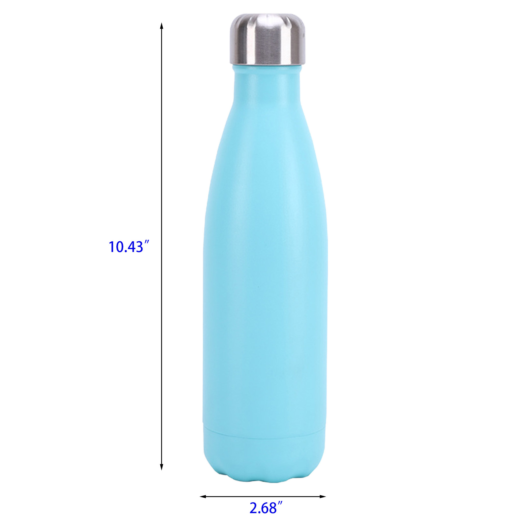 500ml Double Wall Thermal Vacuum Flask, custom water bottle with logo imprint 3
