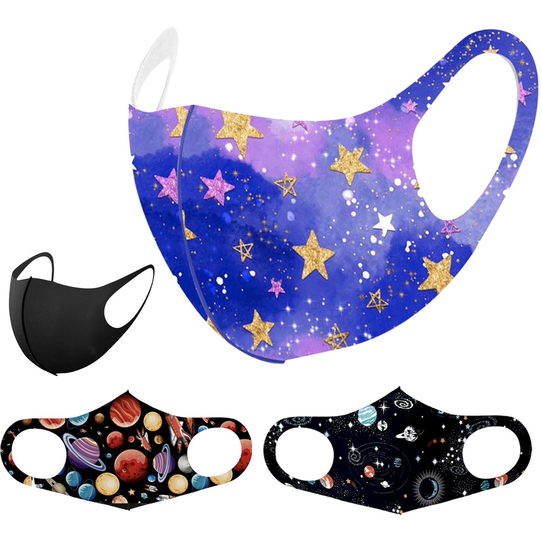 Unisex Reusable LightweightWashable Fashionable Sponge Mask 1