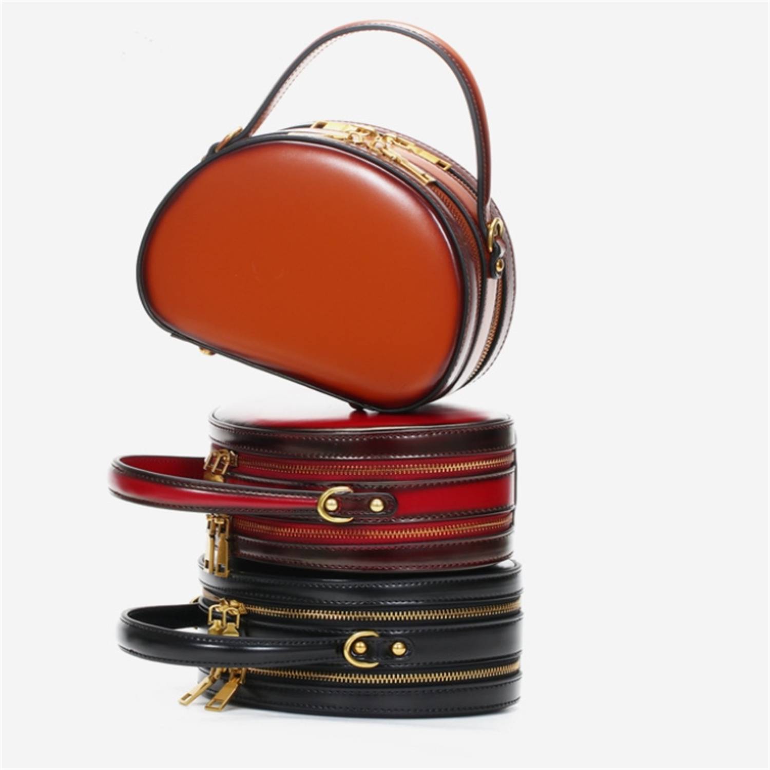 PU Leather Advanced Retro French Shoulder Bag 4