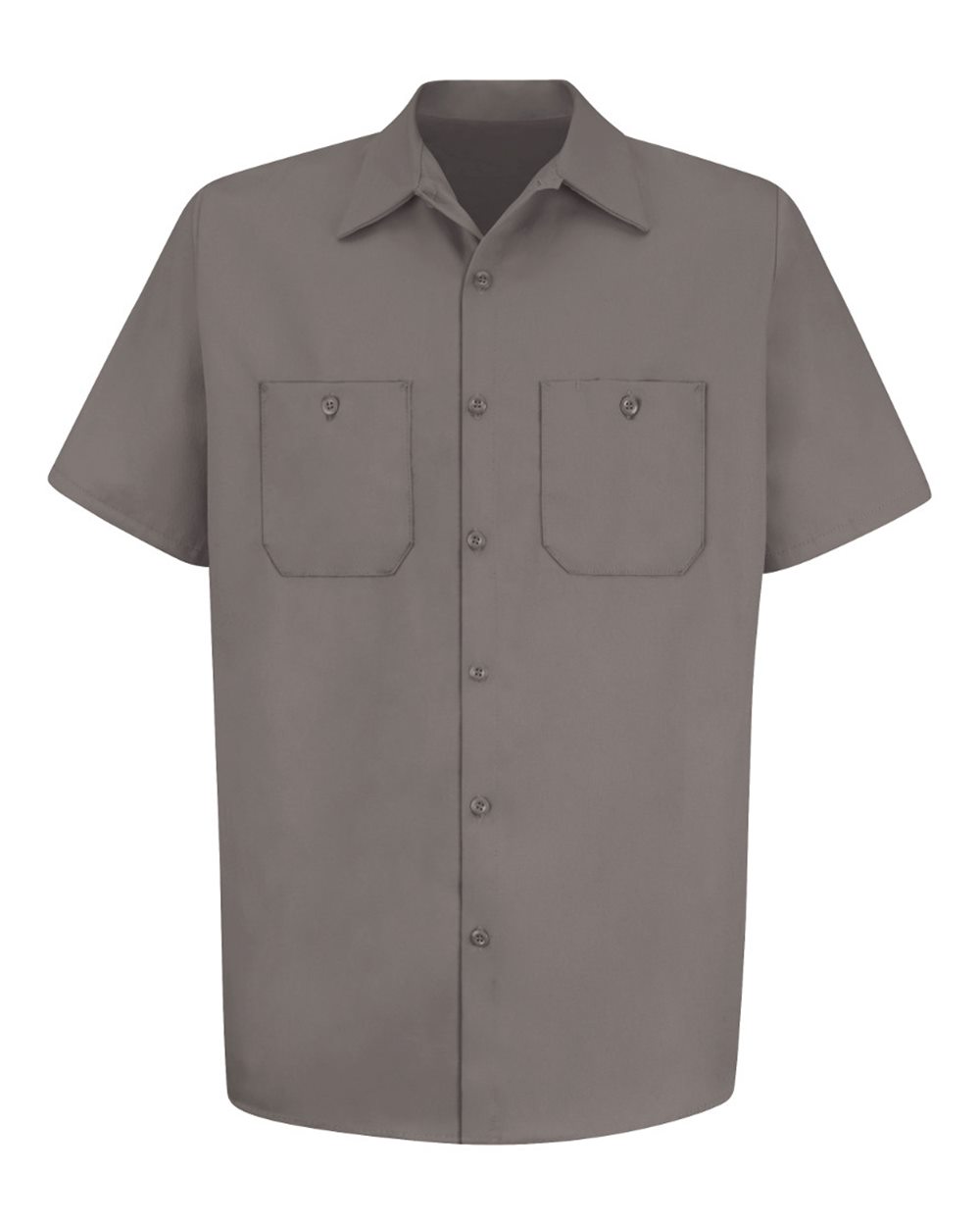 Cotton Short Sleeve Uniform Shirt Tall Sizes
