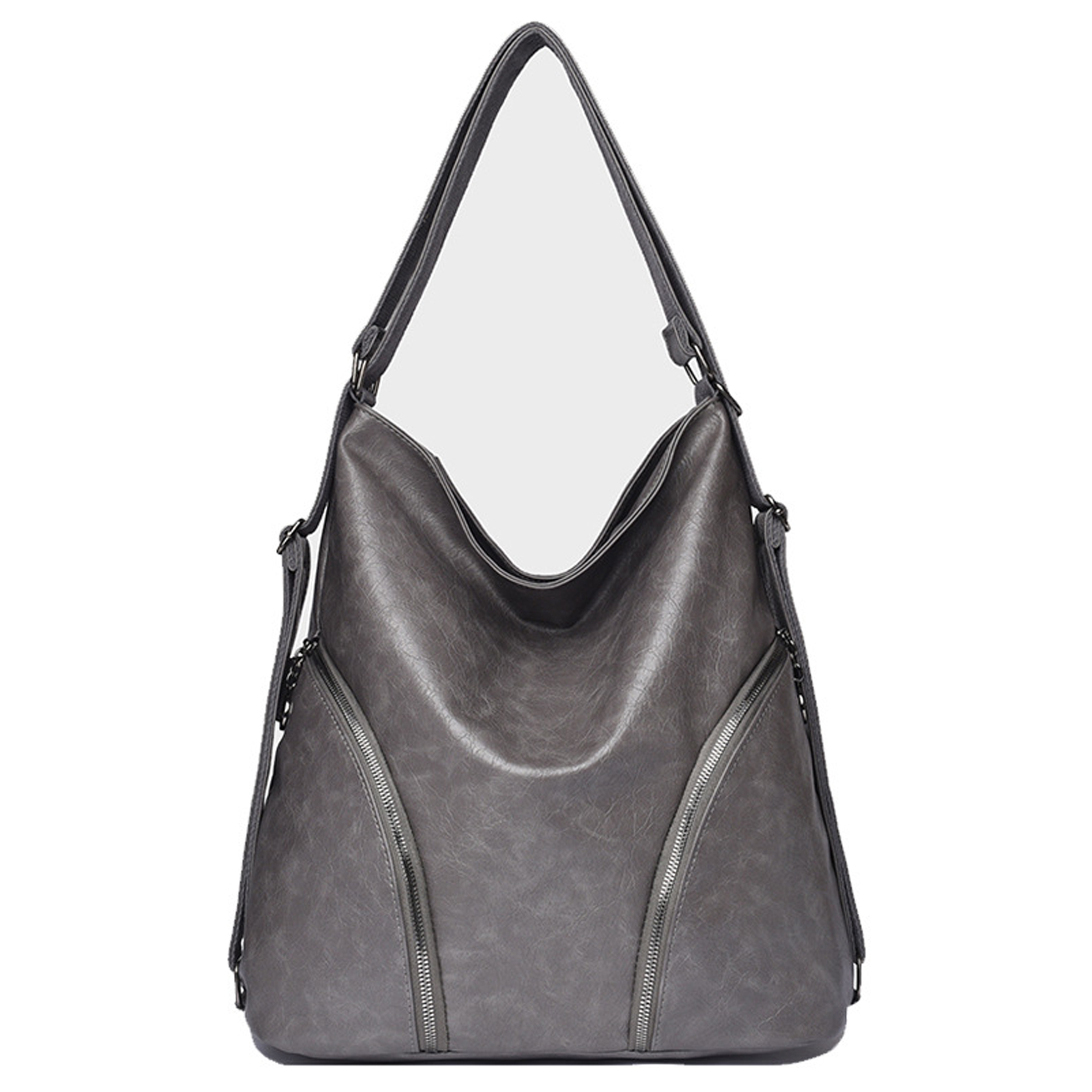 Pu Vintage Large Capacity Backpack 5