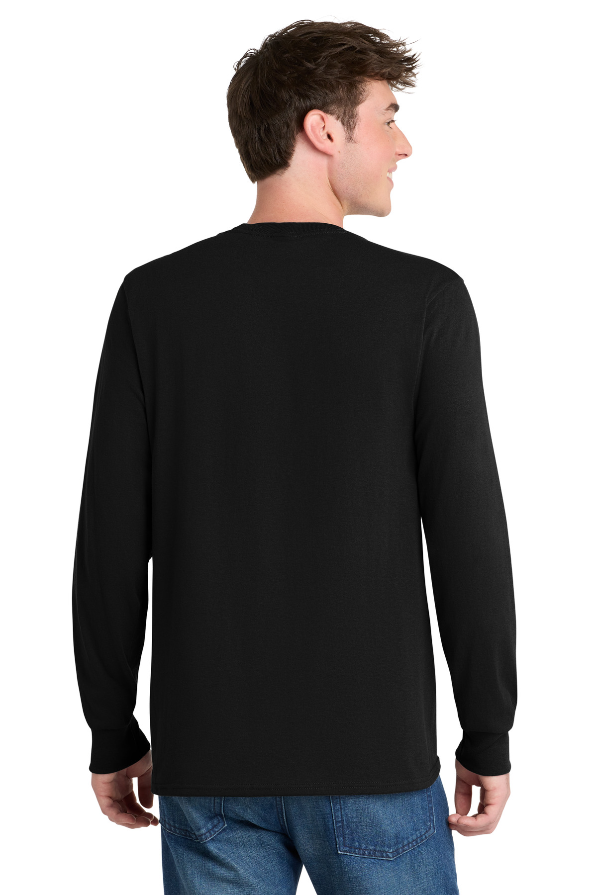 Port & Co Tall Long Sleeve Core Blend Tee. PC55LST 34