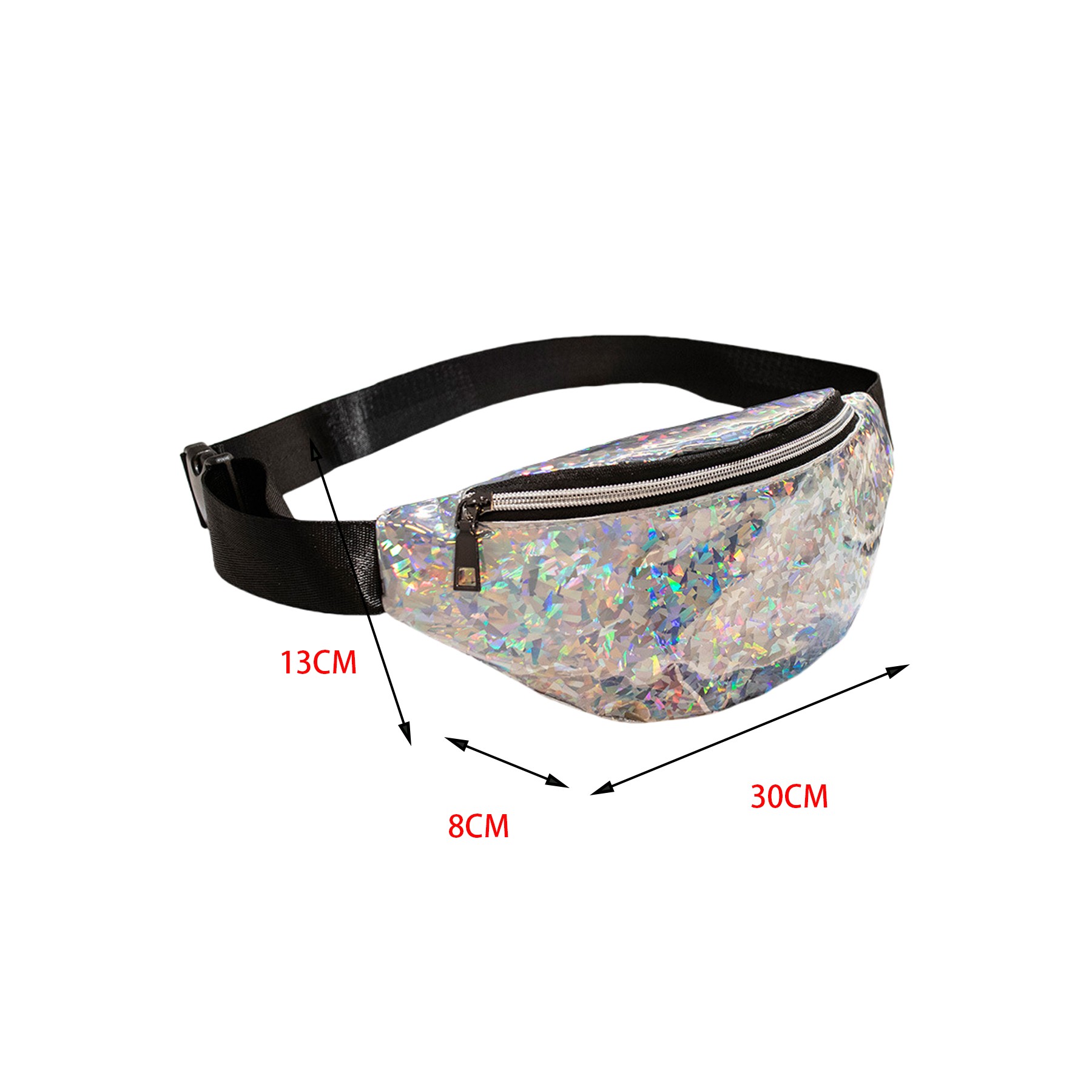 Laser Shiny Hologram Fanny Bag 3
