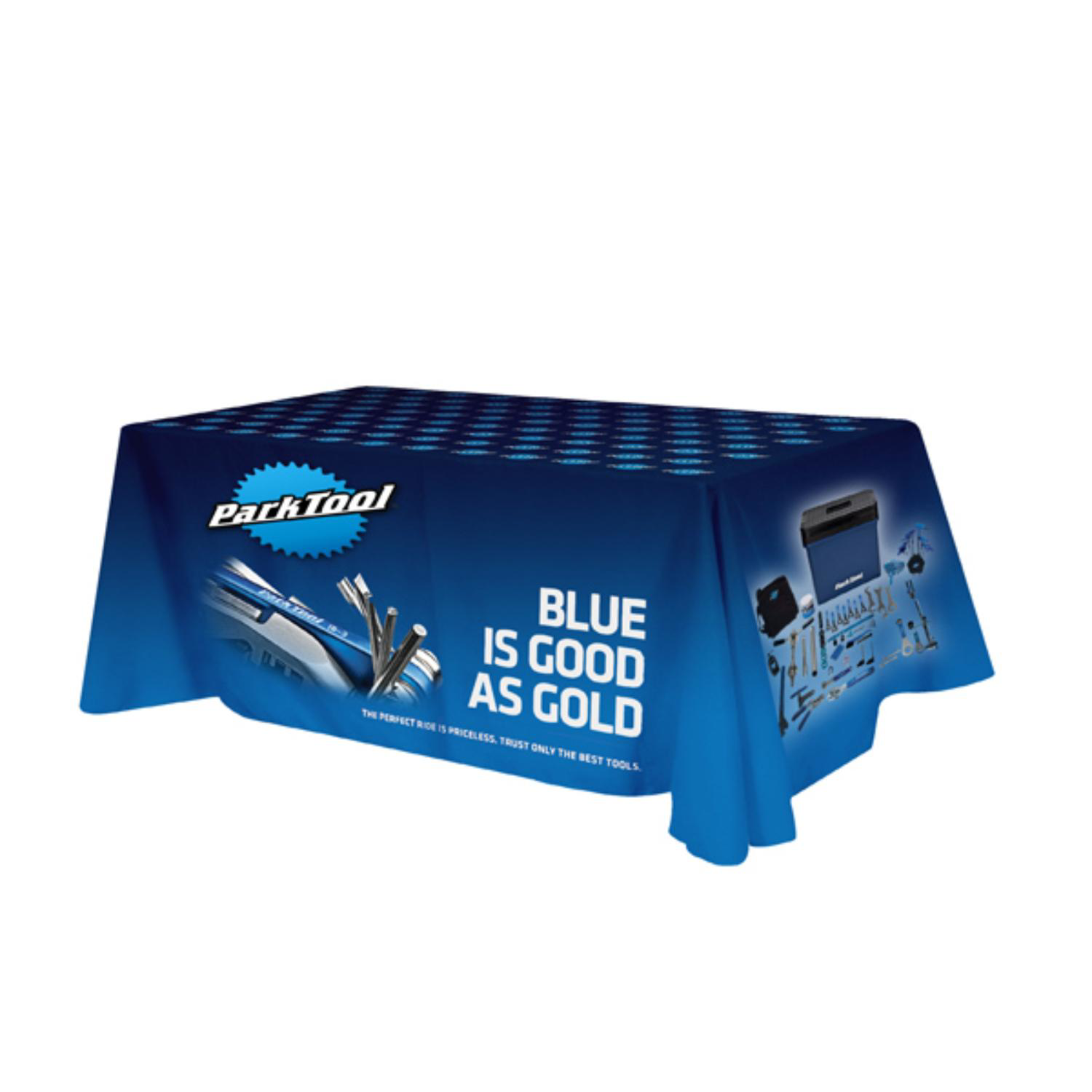 Premium 8ft Throw Dye Sublimated Flowing Table Cloth 2
