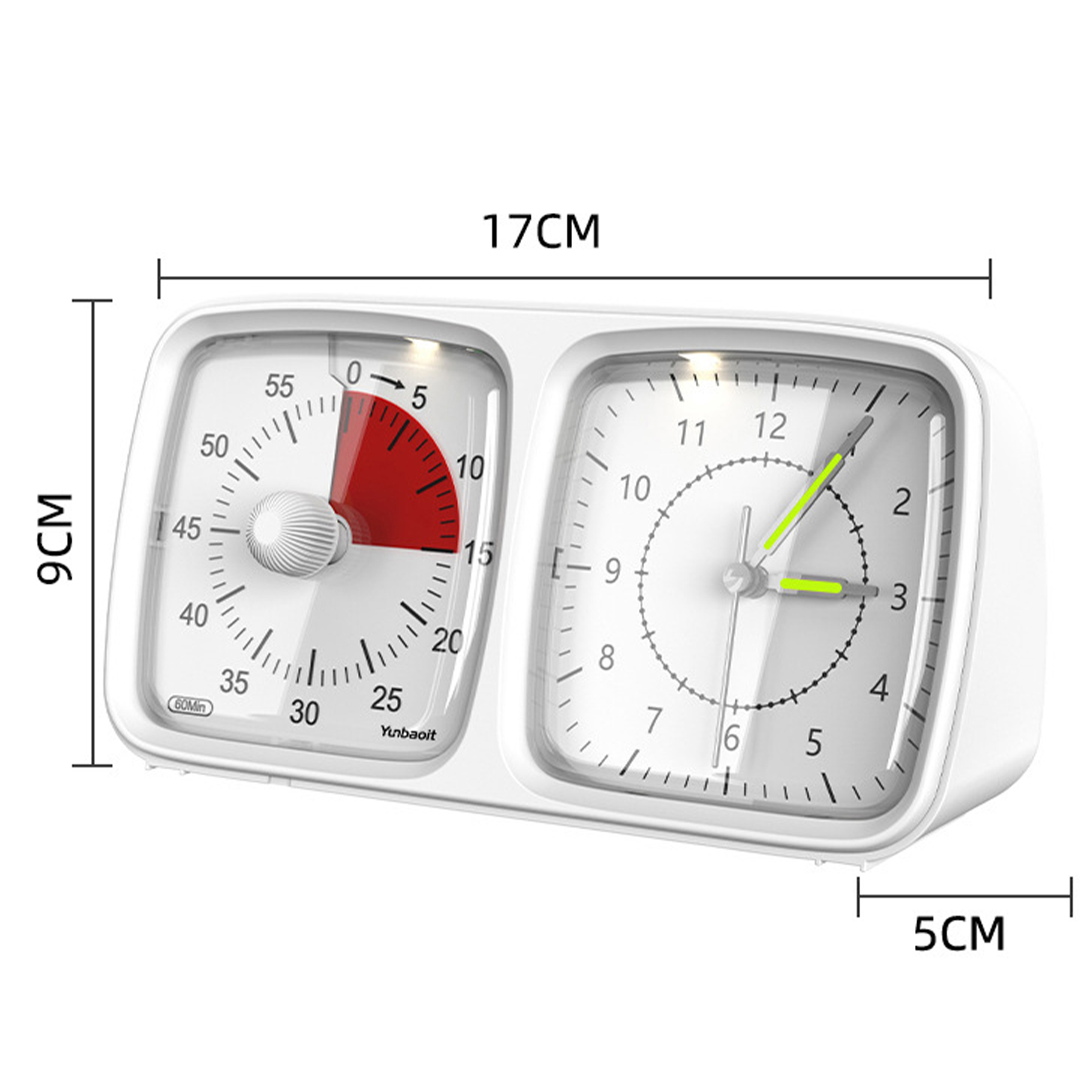 2 in 1 Visual Timer Alarm Clock 2