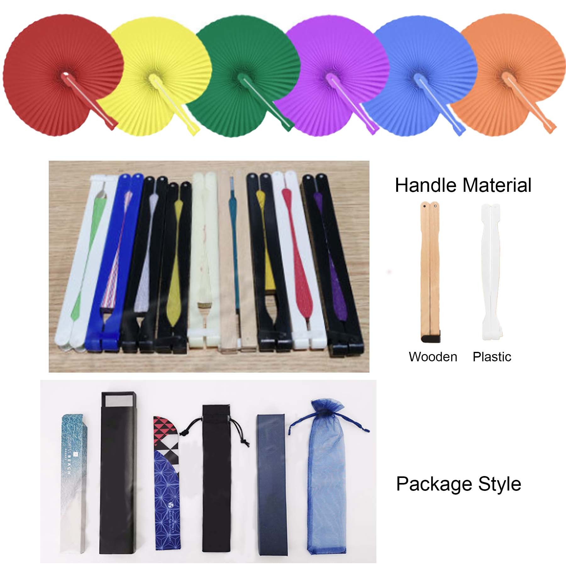 Personalized Promotional Folding Fan 2