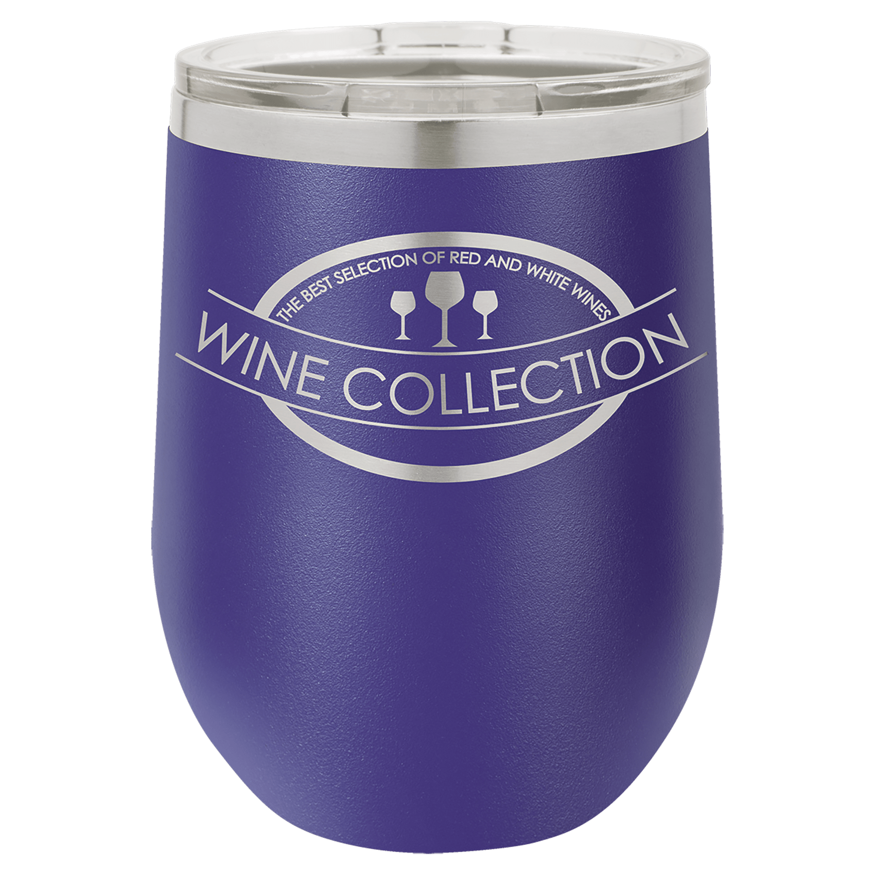 12 Oz. Stainless Steel Vacuum Insulated Stemless Wine Tumbler With Lid 5