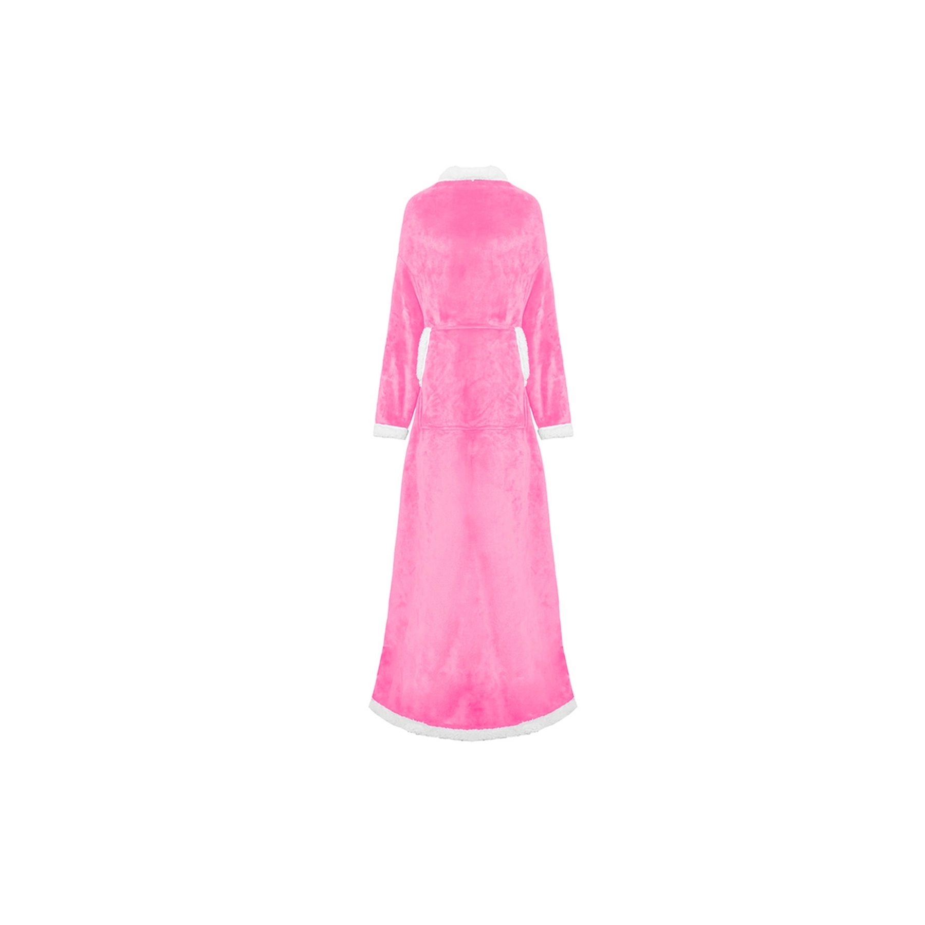 Oversized Microfiber & Sherpa Wearable Blanket 10