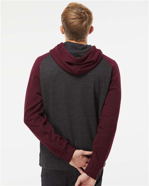 Unisex Raglan Hooded Sweatshirt - IND40RP 27